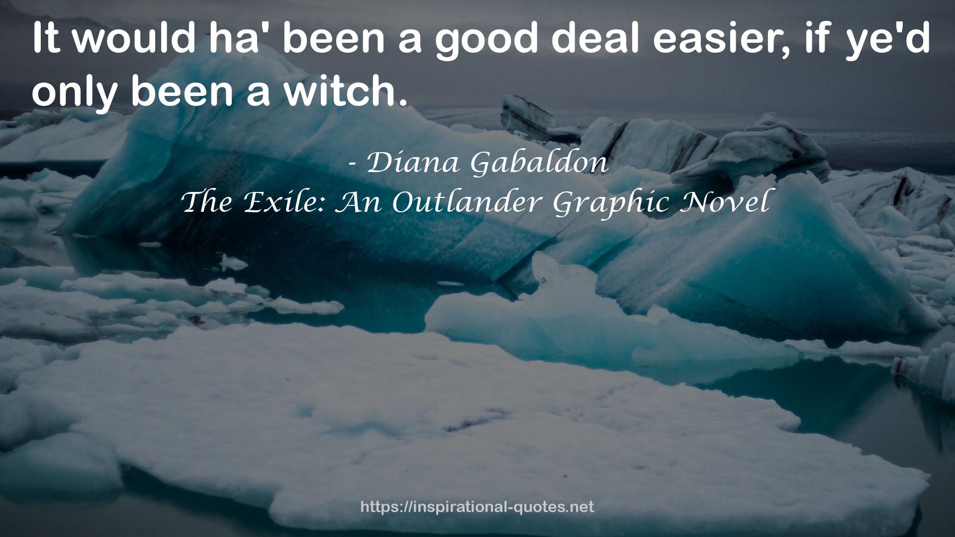 The Exile: An Outlander Graphic Novel QUOTES