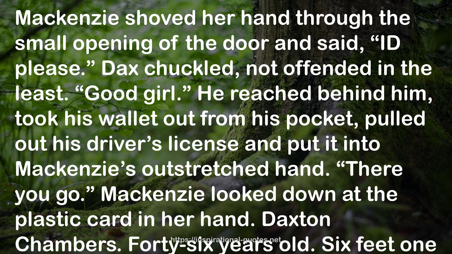 Justice for Mackenzie (Badge of Honor: Texas Heroes, #1) QUOTES