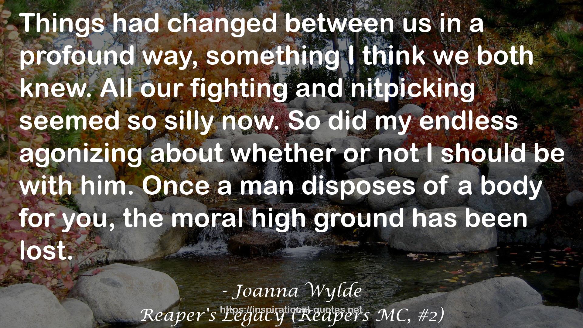 Joanna Wylde QUOTES