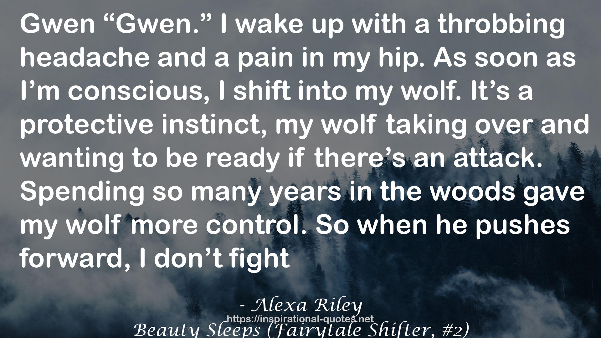 Beauty Sleeps (Fairytale Shifter, #2) QUOTES