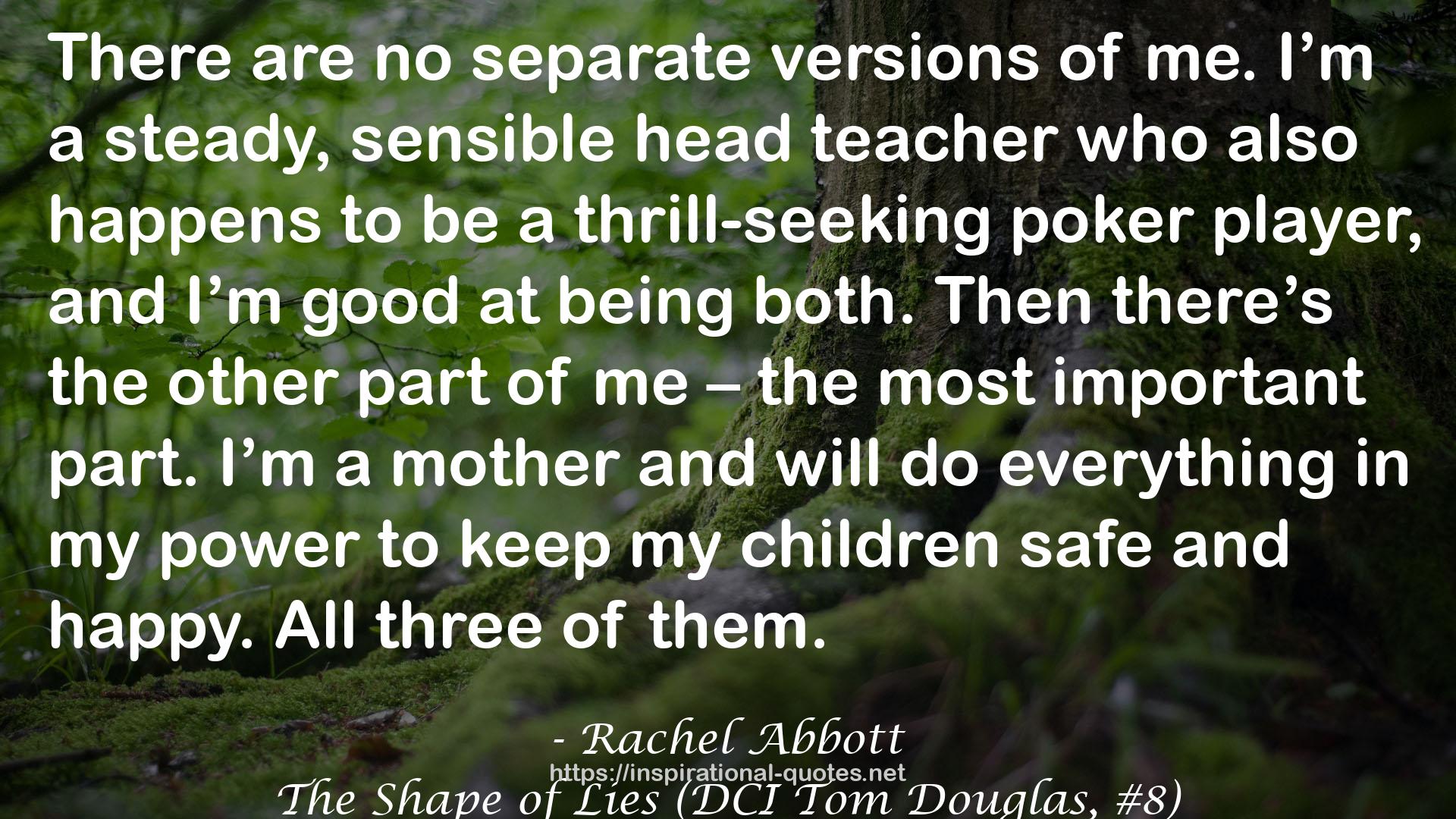 Rachel Abbott QUOTES