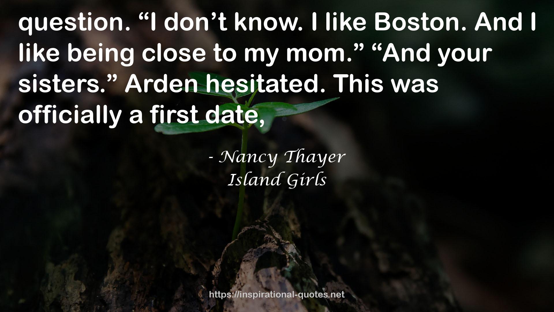 Nancy Thayer QUOTES
