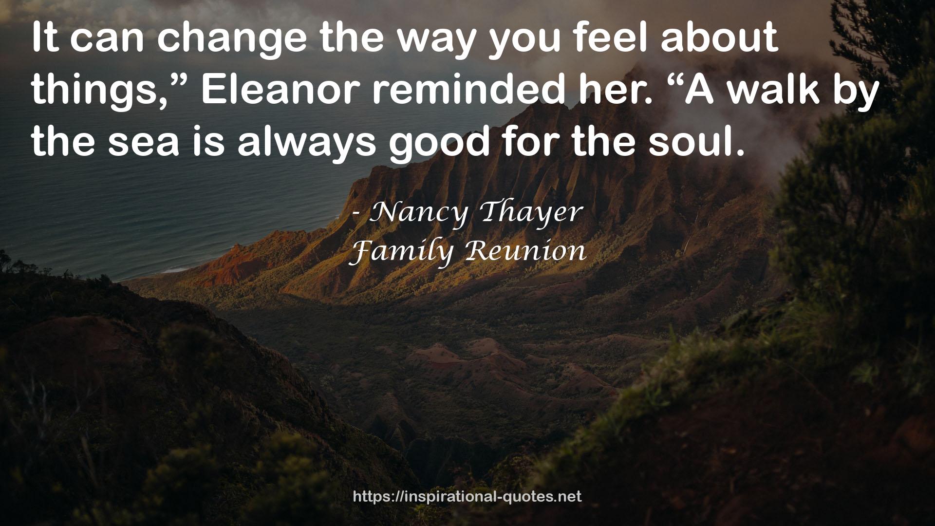 Nancy Thayer QUOTES