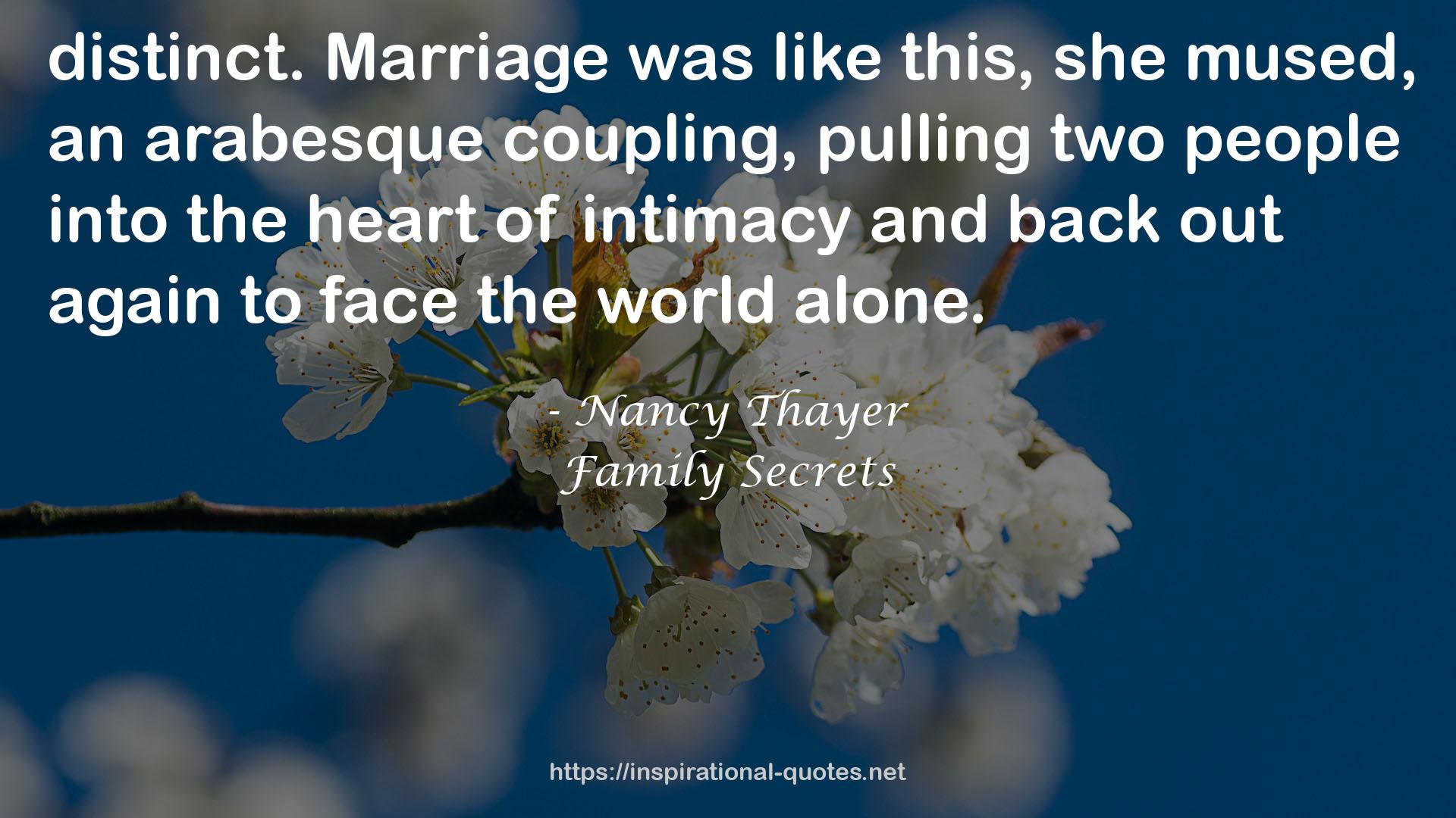 Family Secrets QUOTES