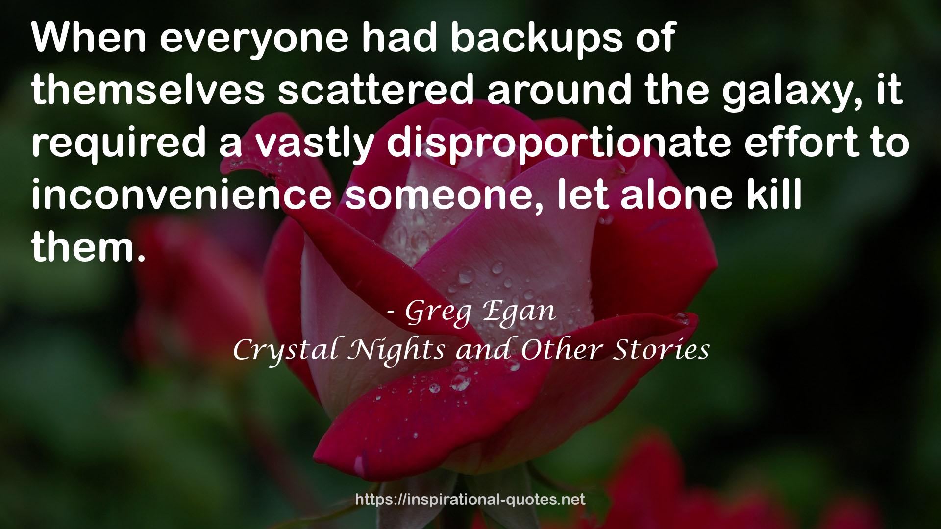 Crystal Nights and Other Stories QUOTES