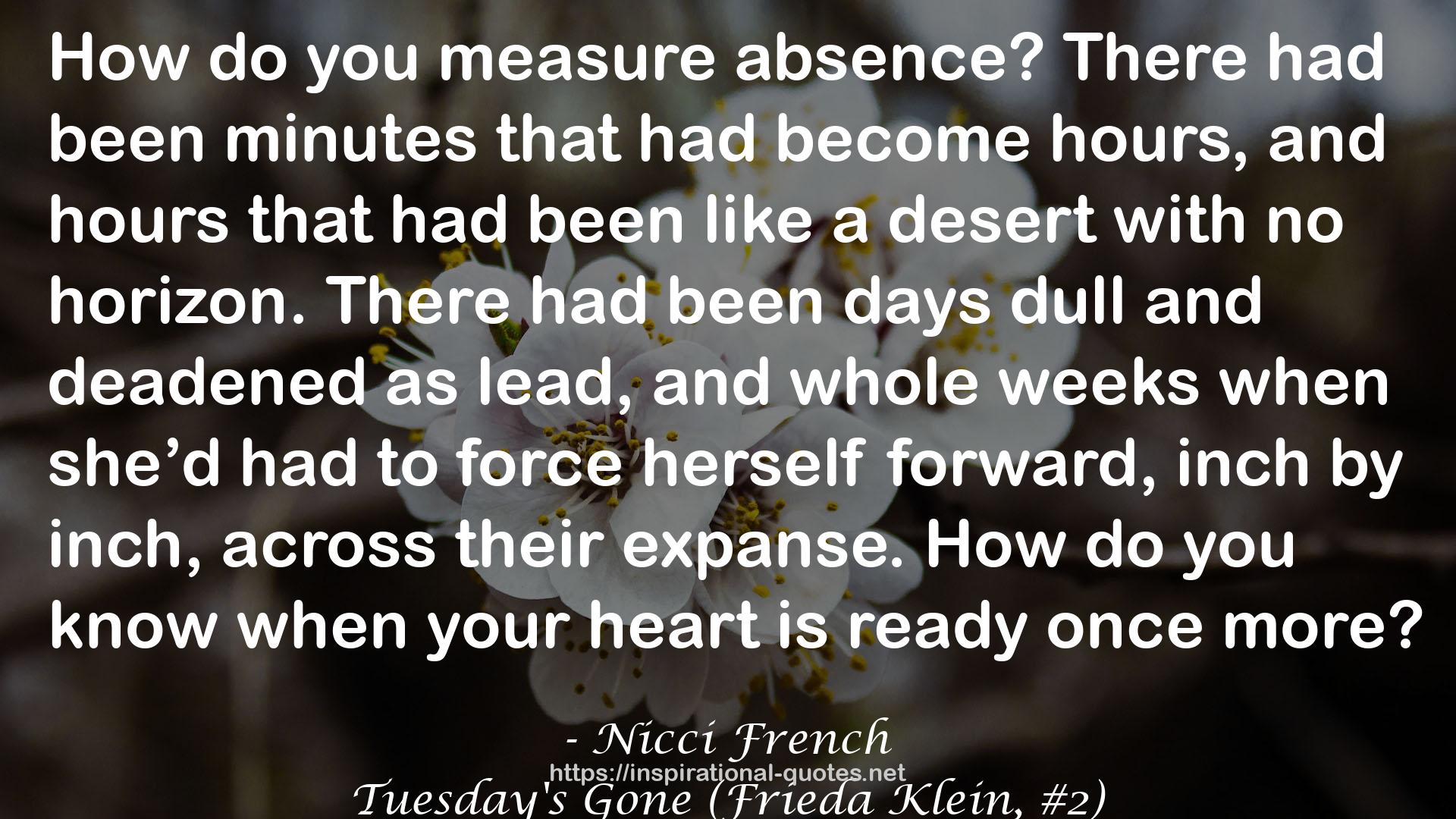 Nicci French QUOTES