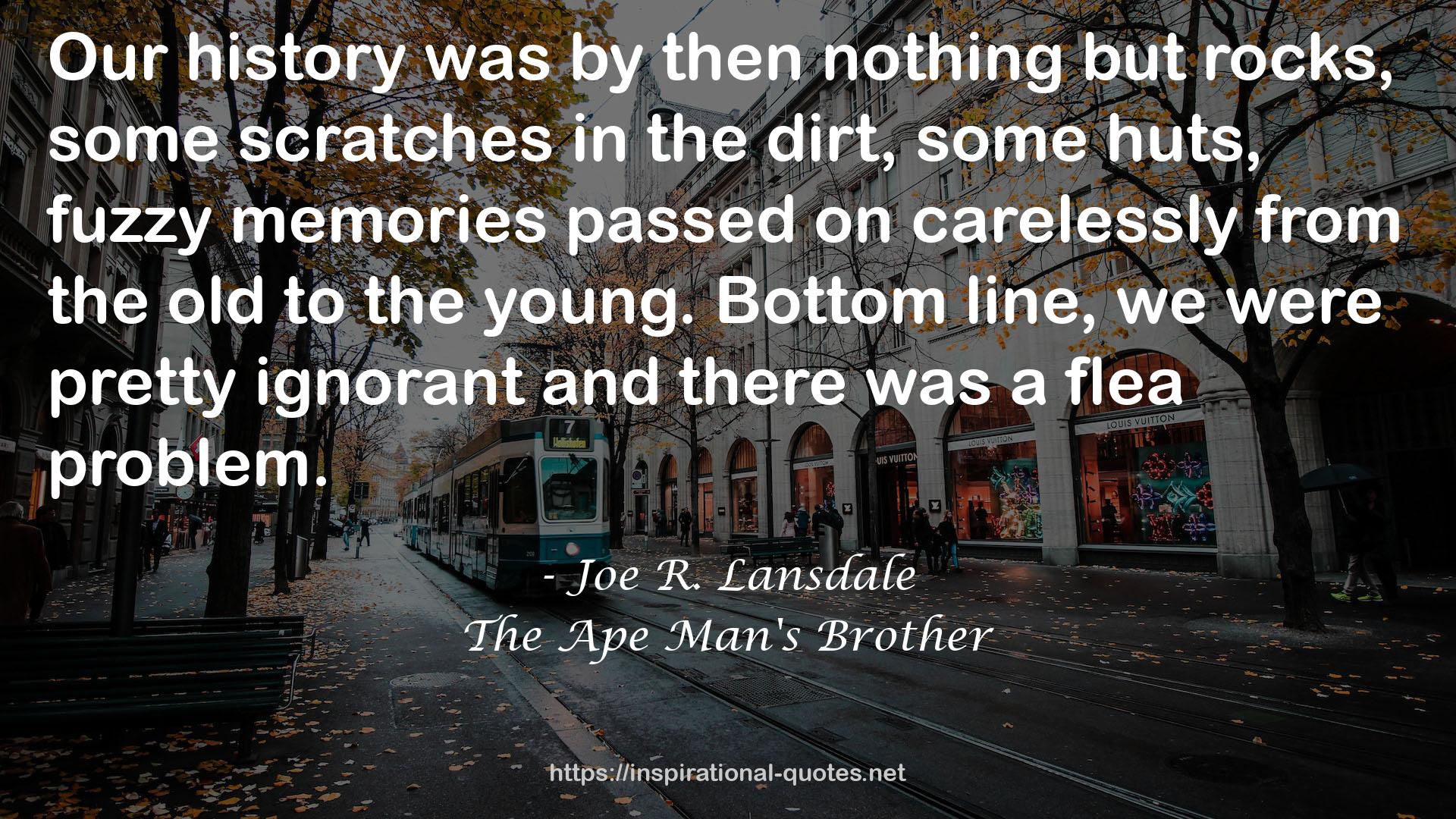 The Ape Man's Brother QUOTES
