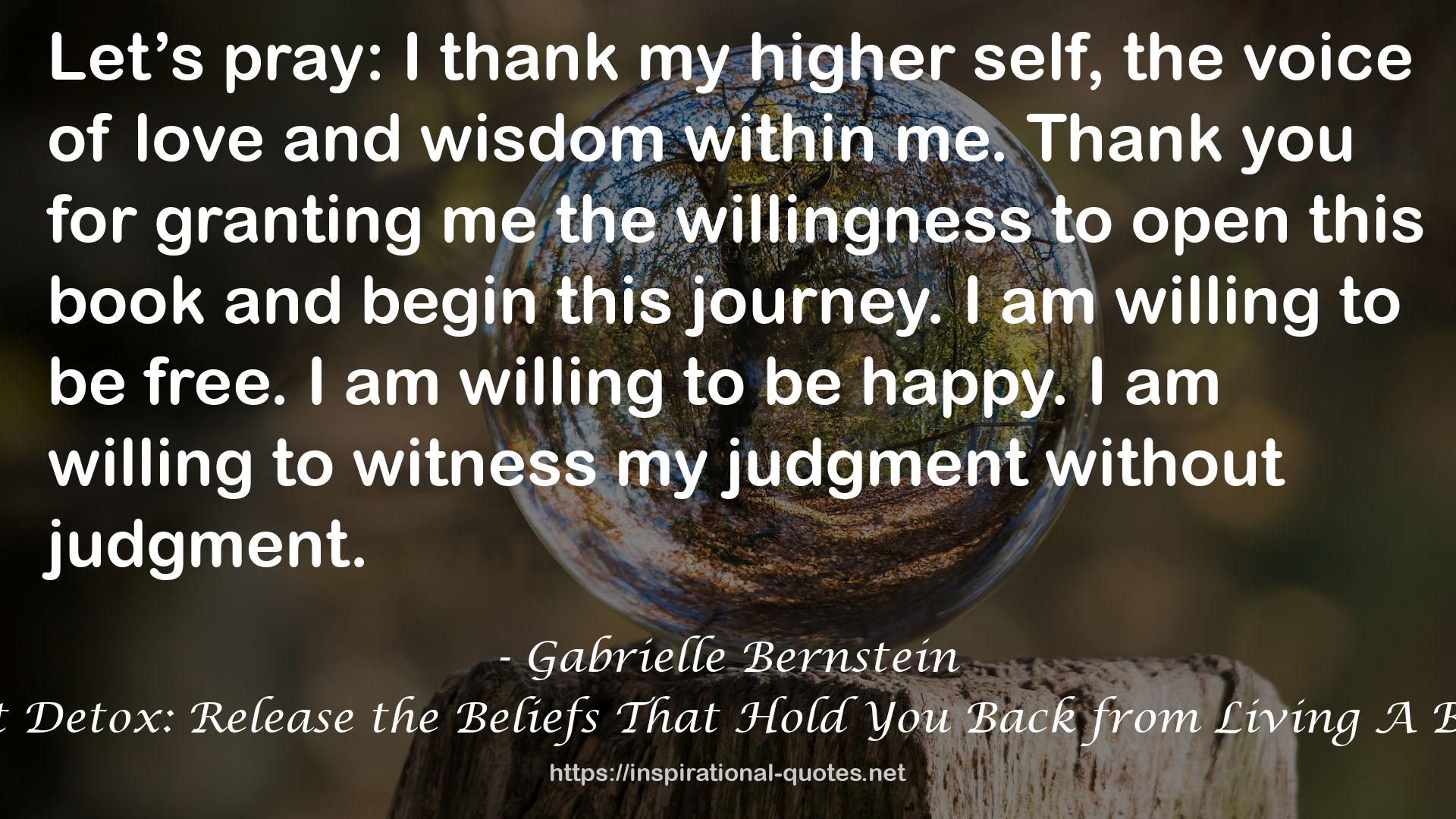 Gabrielle Bernstein QUOTES