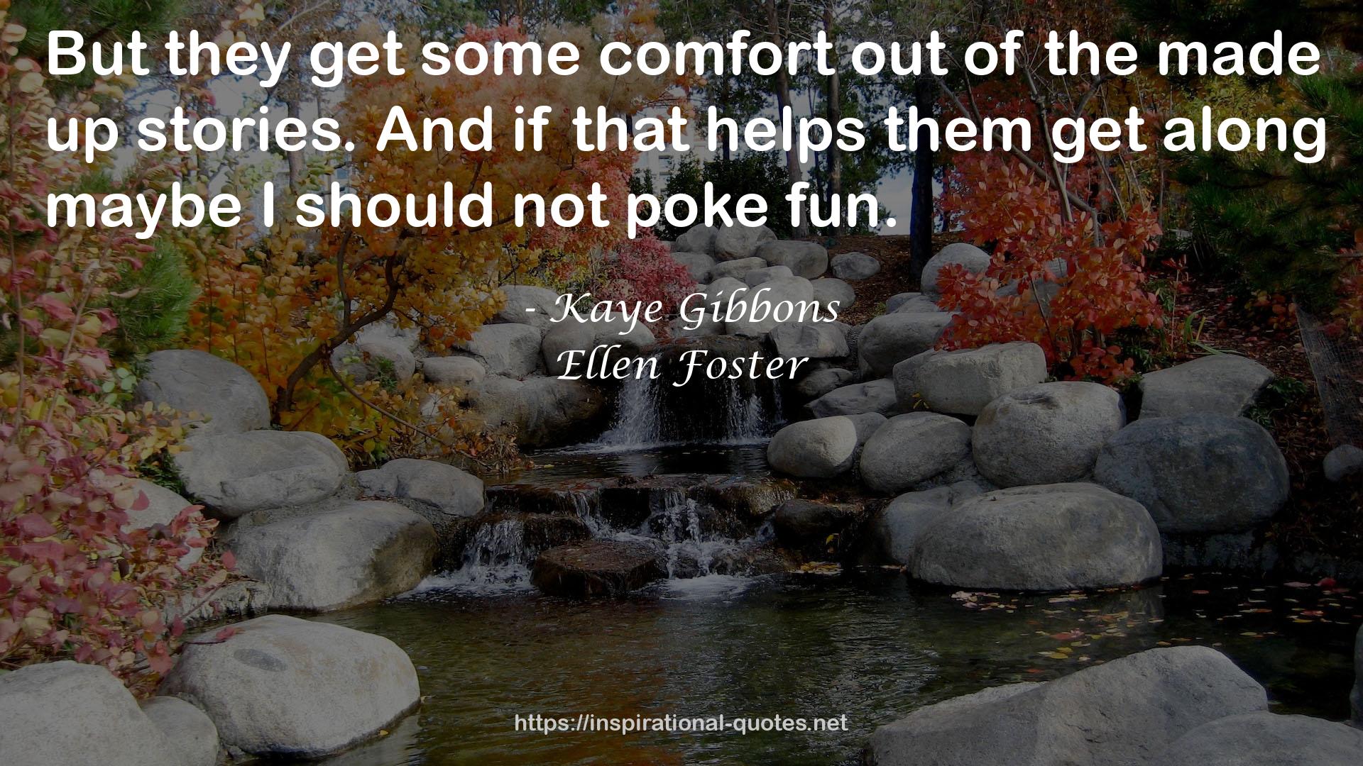 Ellen Foster QUOTES