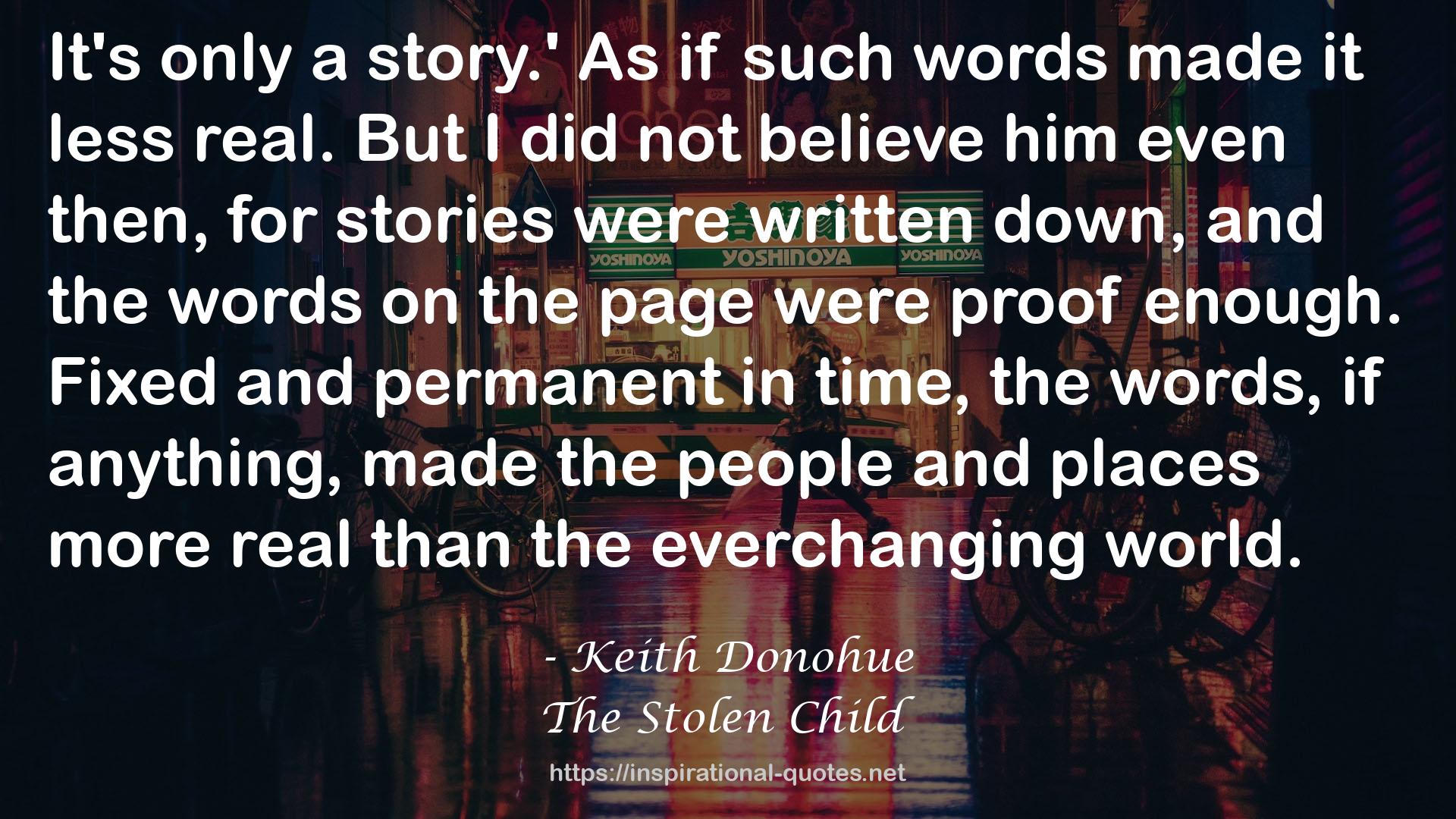 The Stolen Child QUOTES