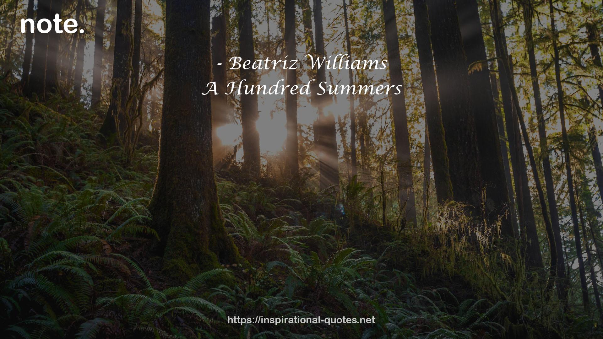 Beatriz Williams QUOTES