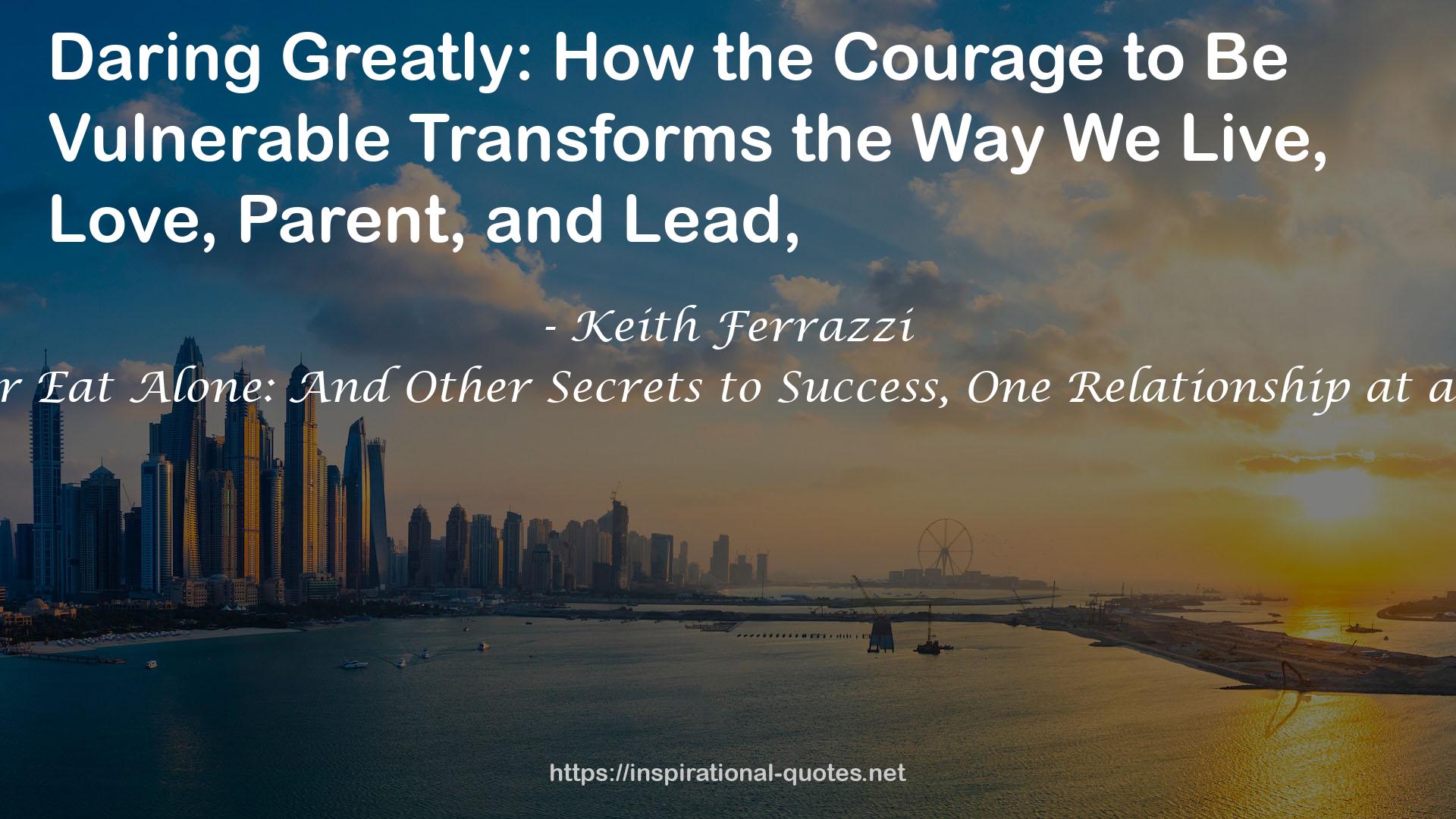 Keith Ferrazzi QUOTES