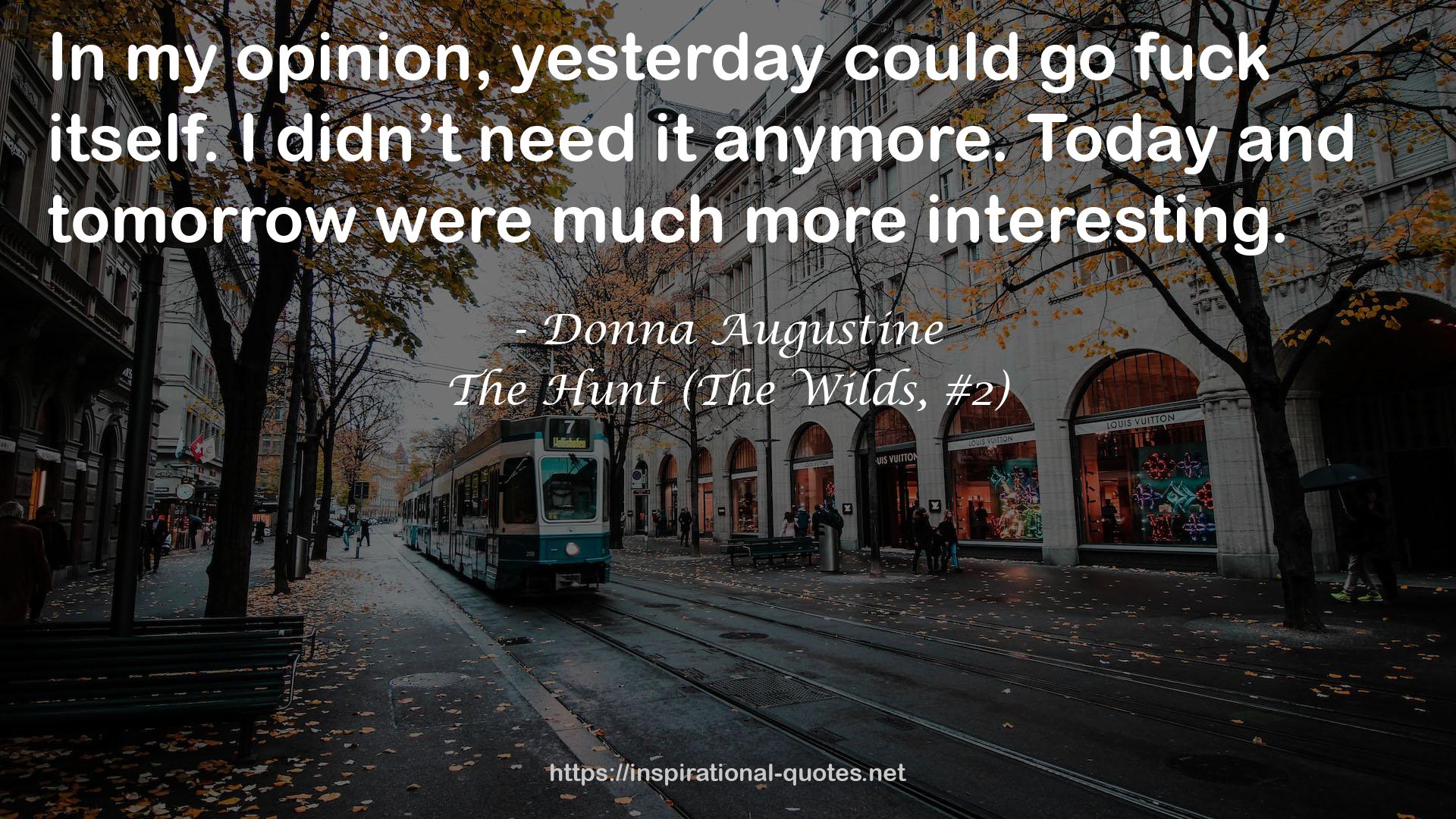 The Hunt (The Wilds, #2) QUOTES