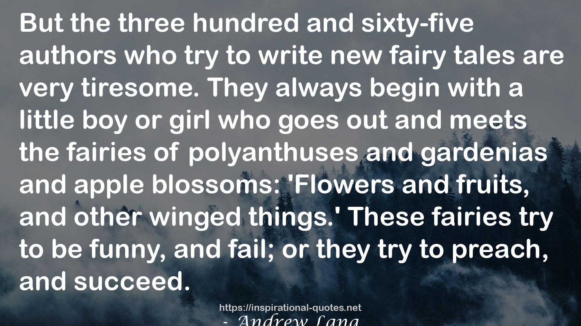 The Lilac Fairy Book QUOTES