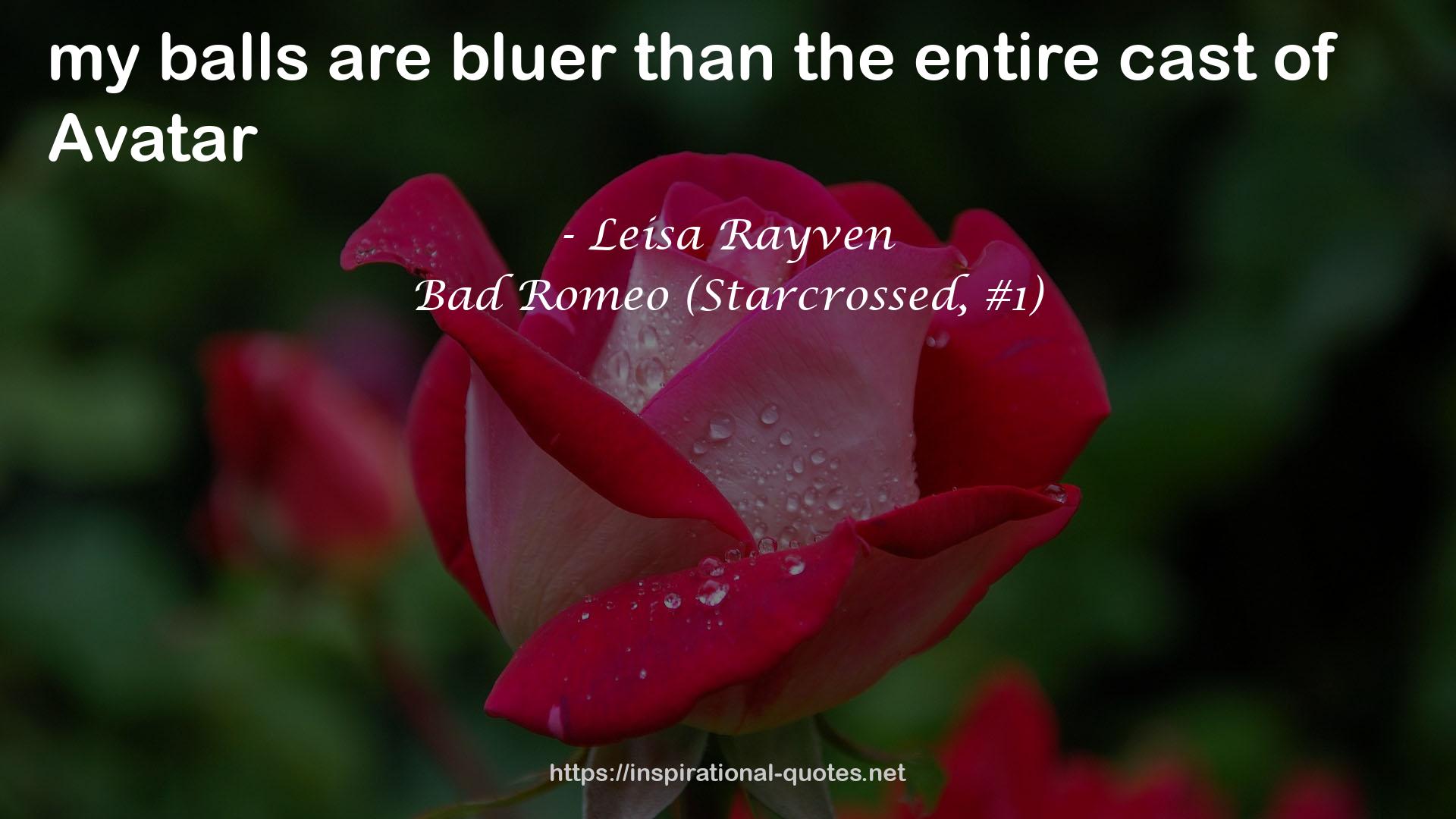 Bad Romeo (Starcrossed, #1) QUOTES