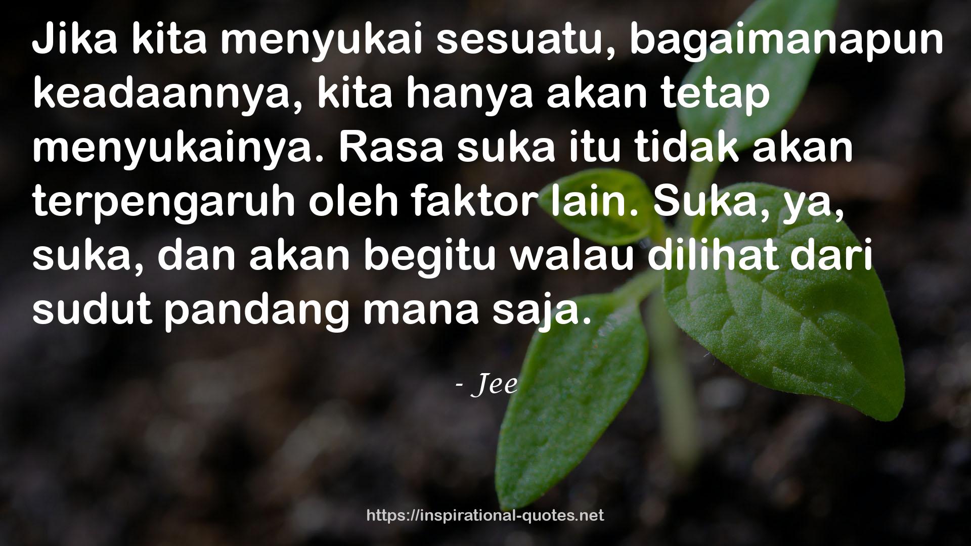 Jee QUOTES