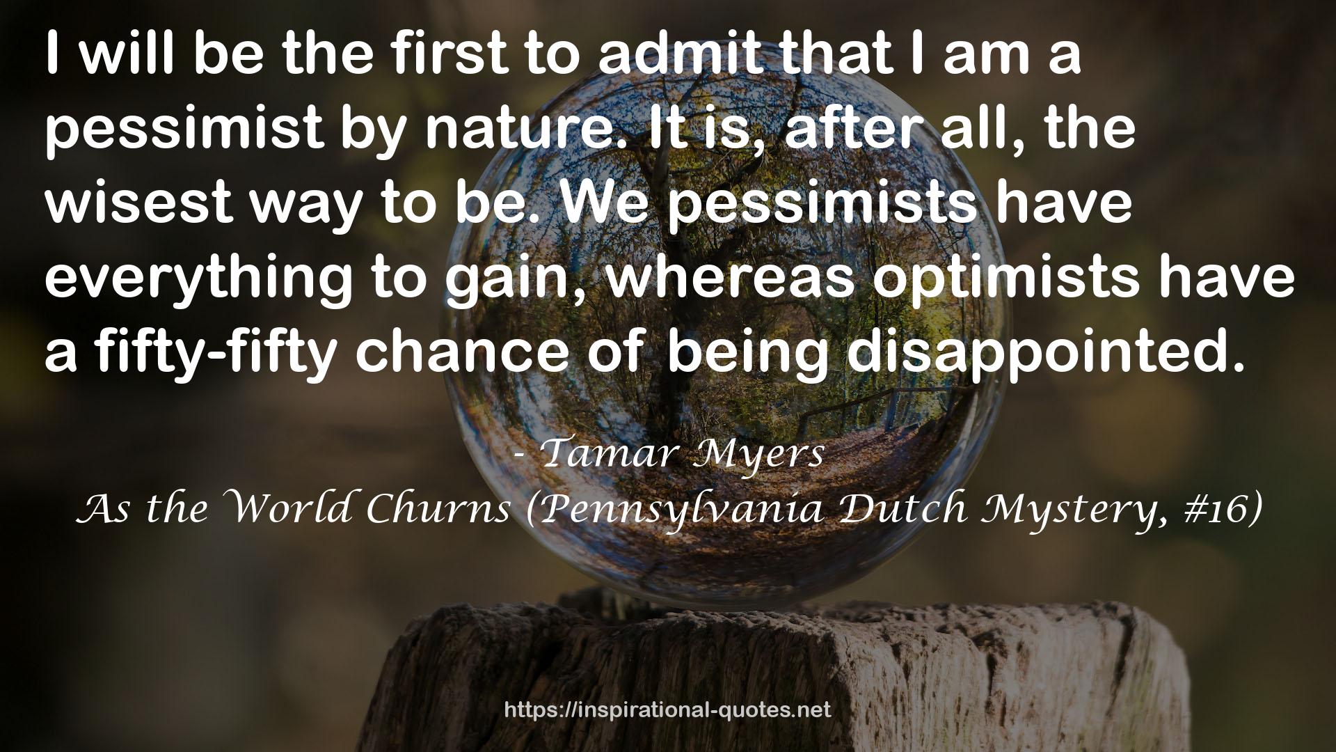 Tamar Myers QUOTES