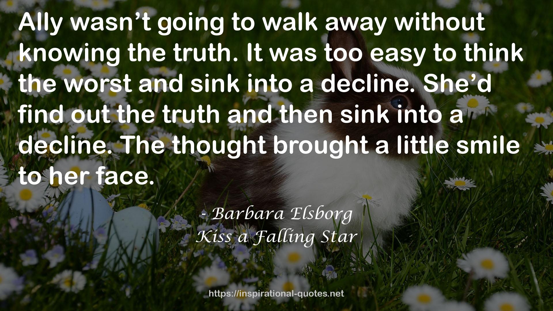 Kiss a Falling Star QUOTES