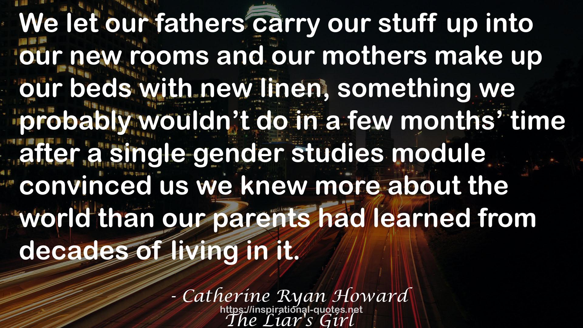 Catherine Ryan Howard QUOTES