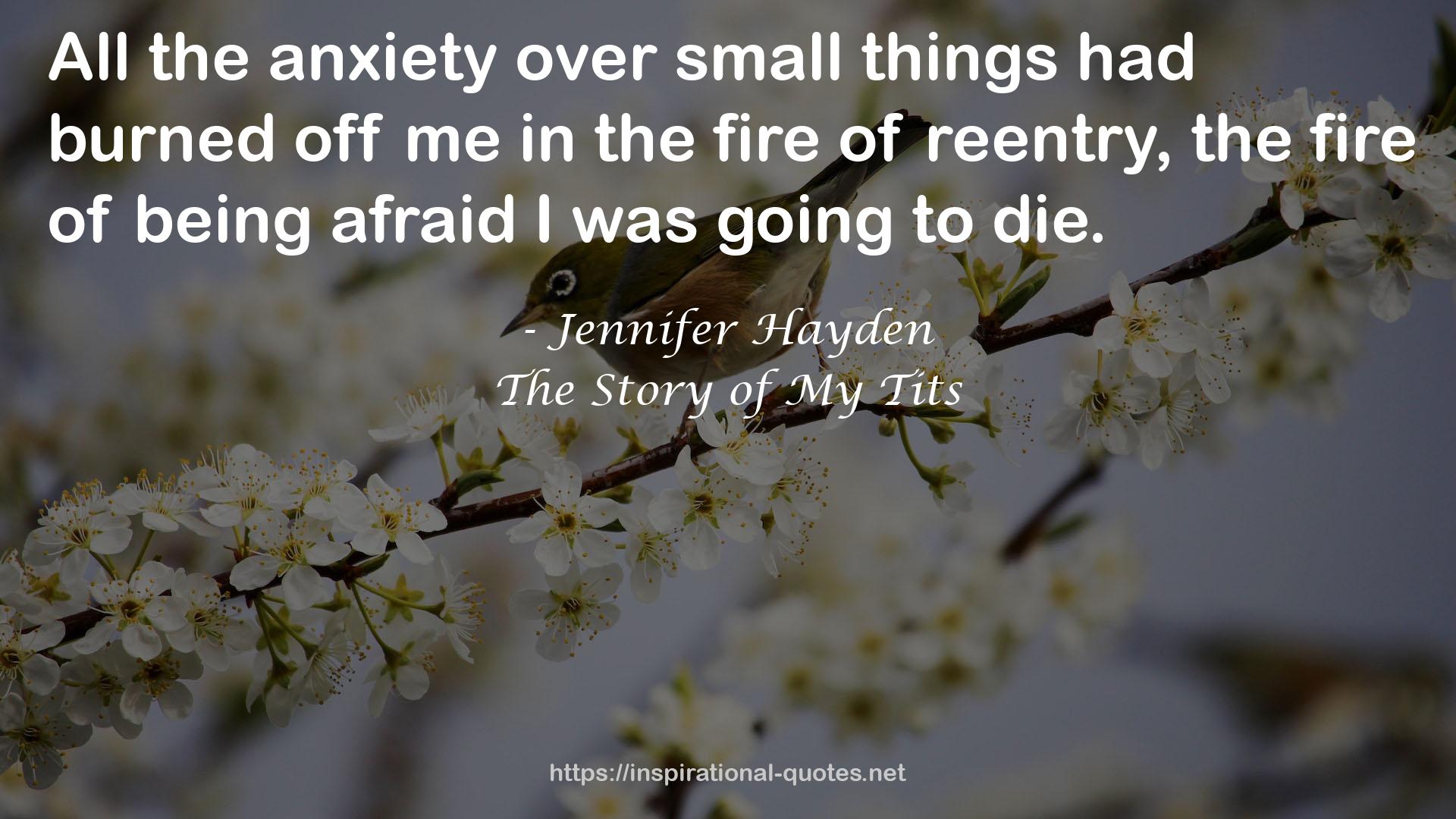 Jennifer Hayden QUOTES