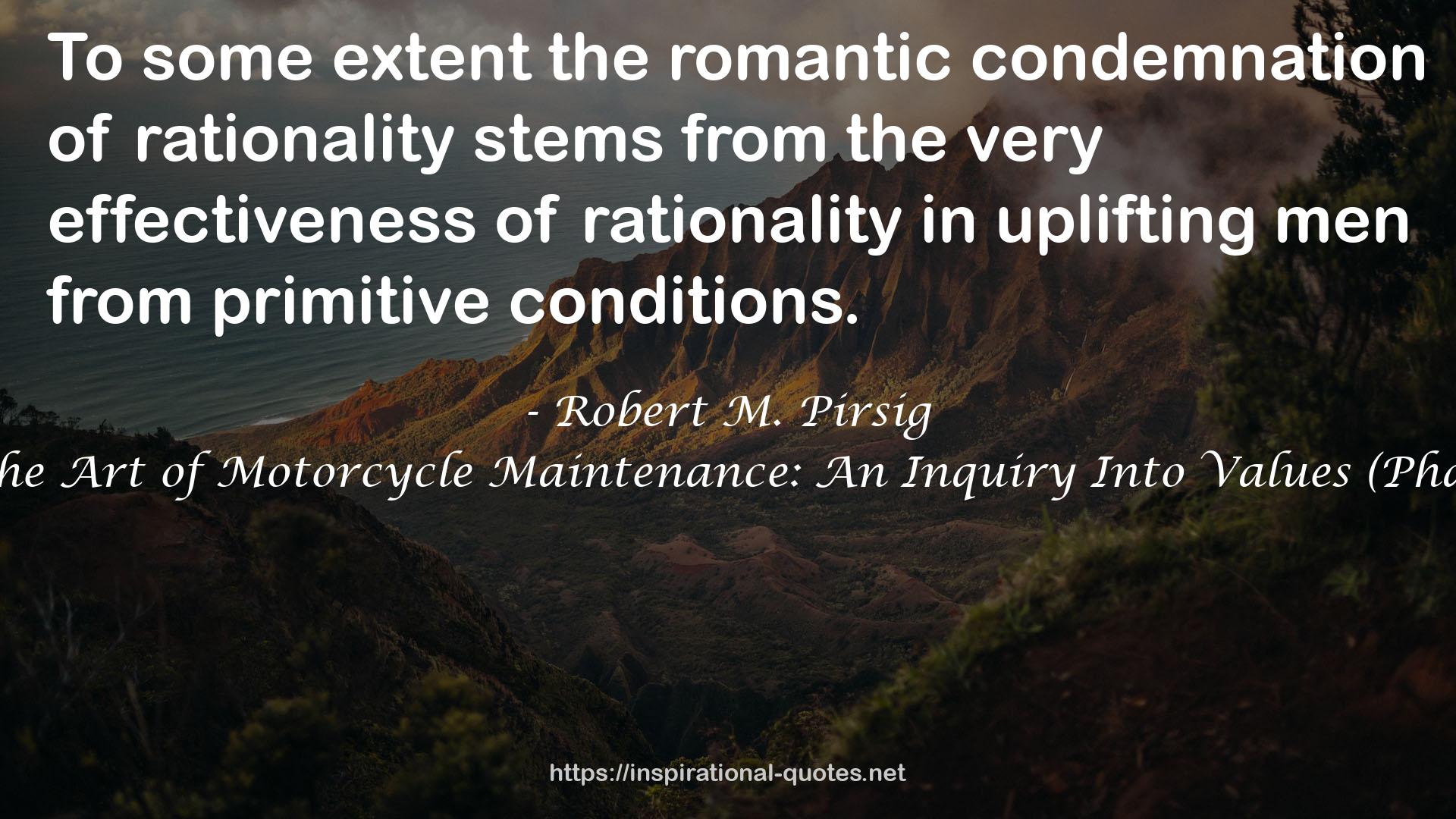 the romantic condemnation  QUOTES