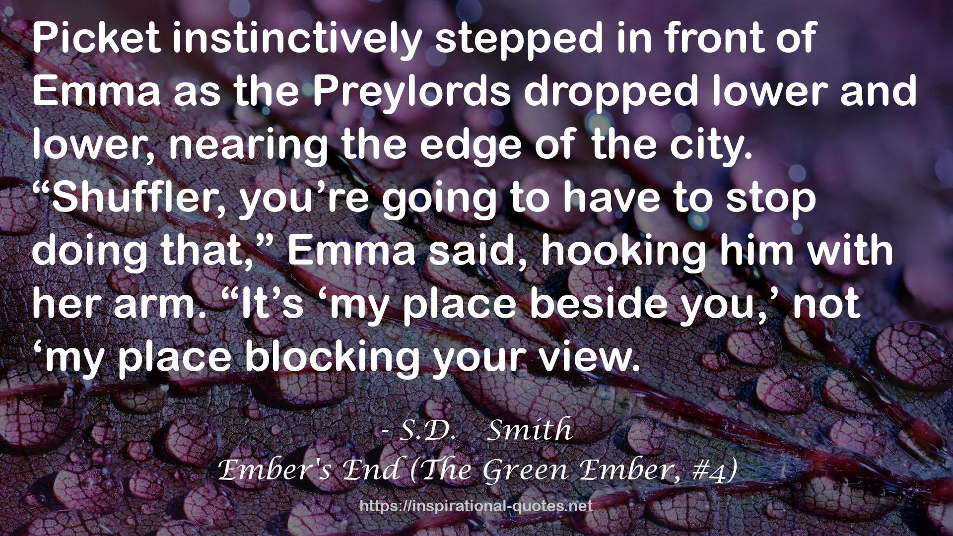 S.D.   Smith QUOTES
