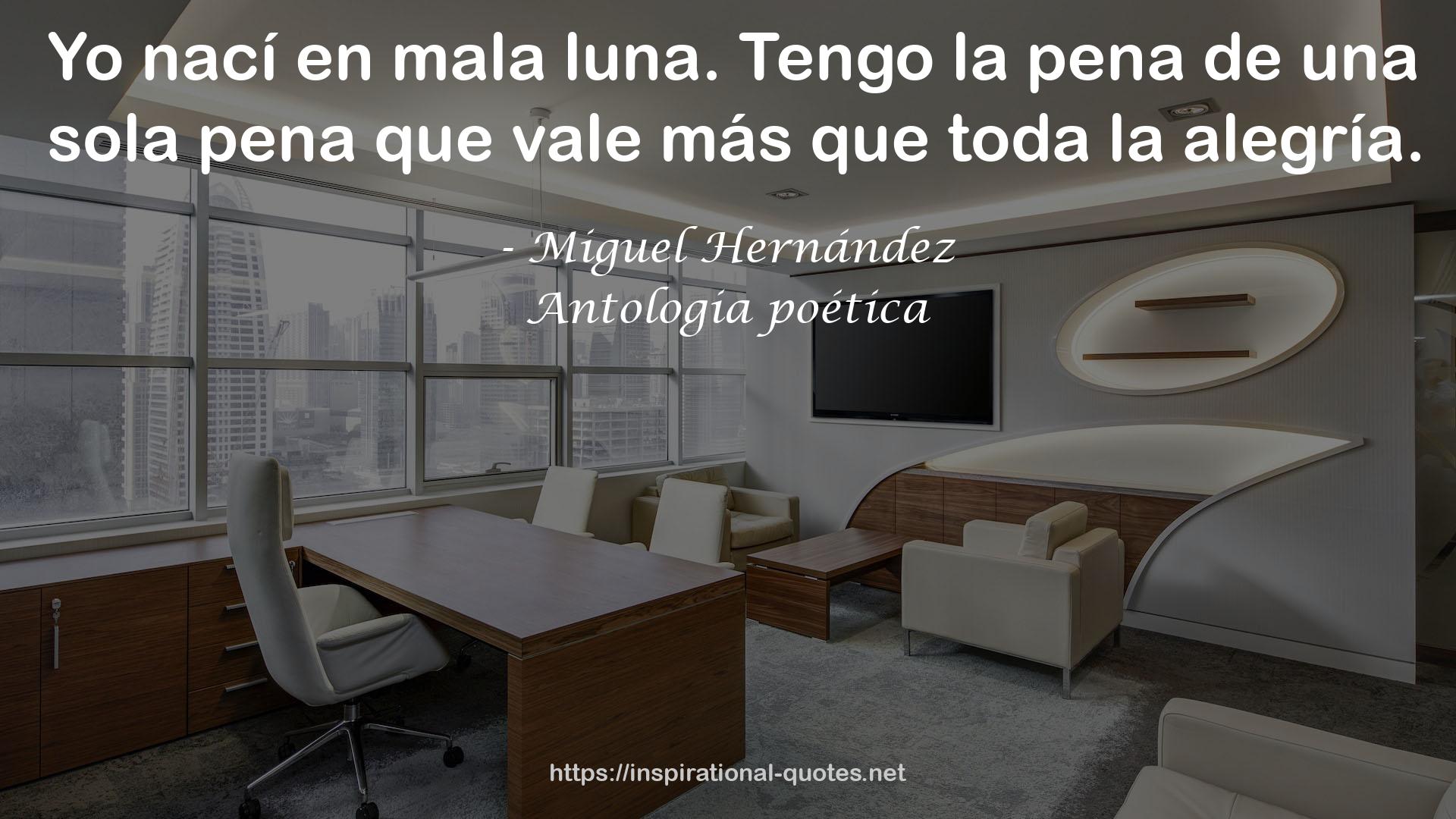 Antologia poética QUOTES