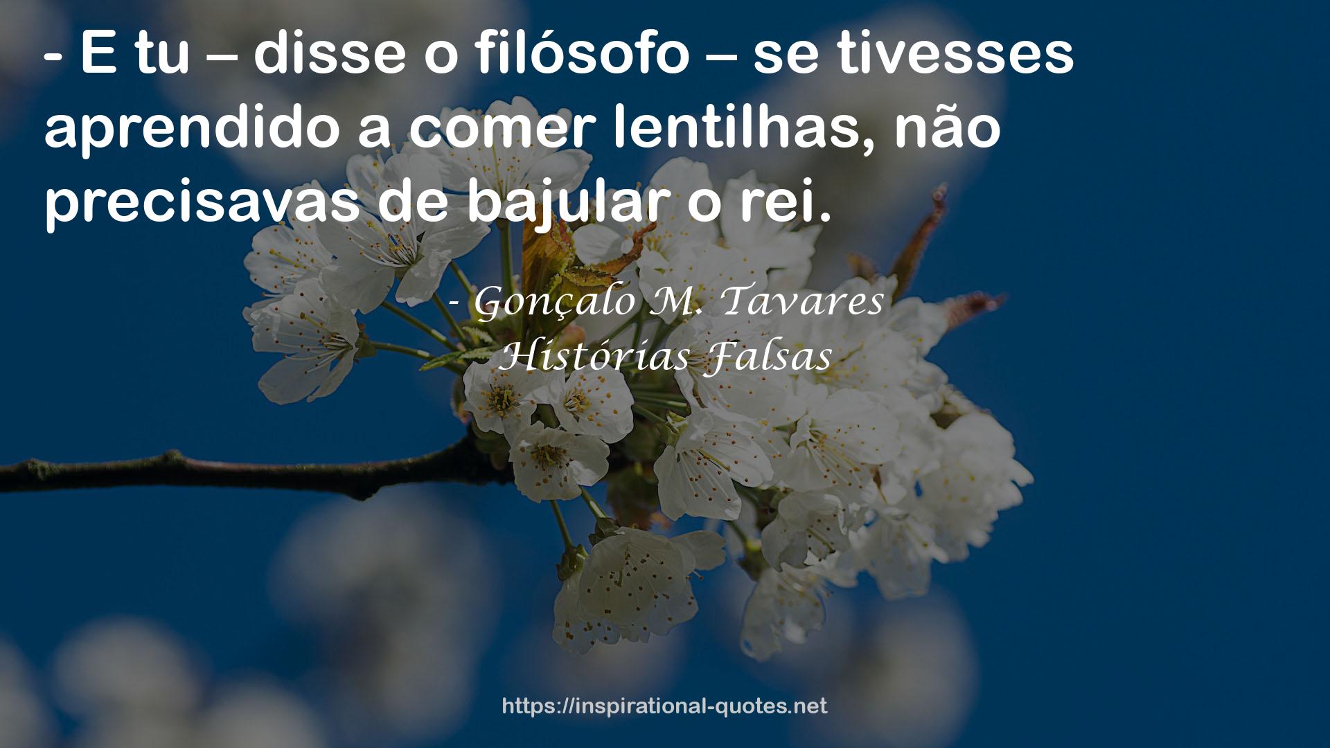 Histórias Falsas QUOTES