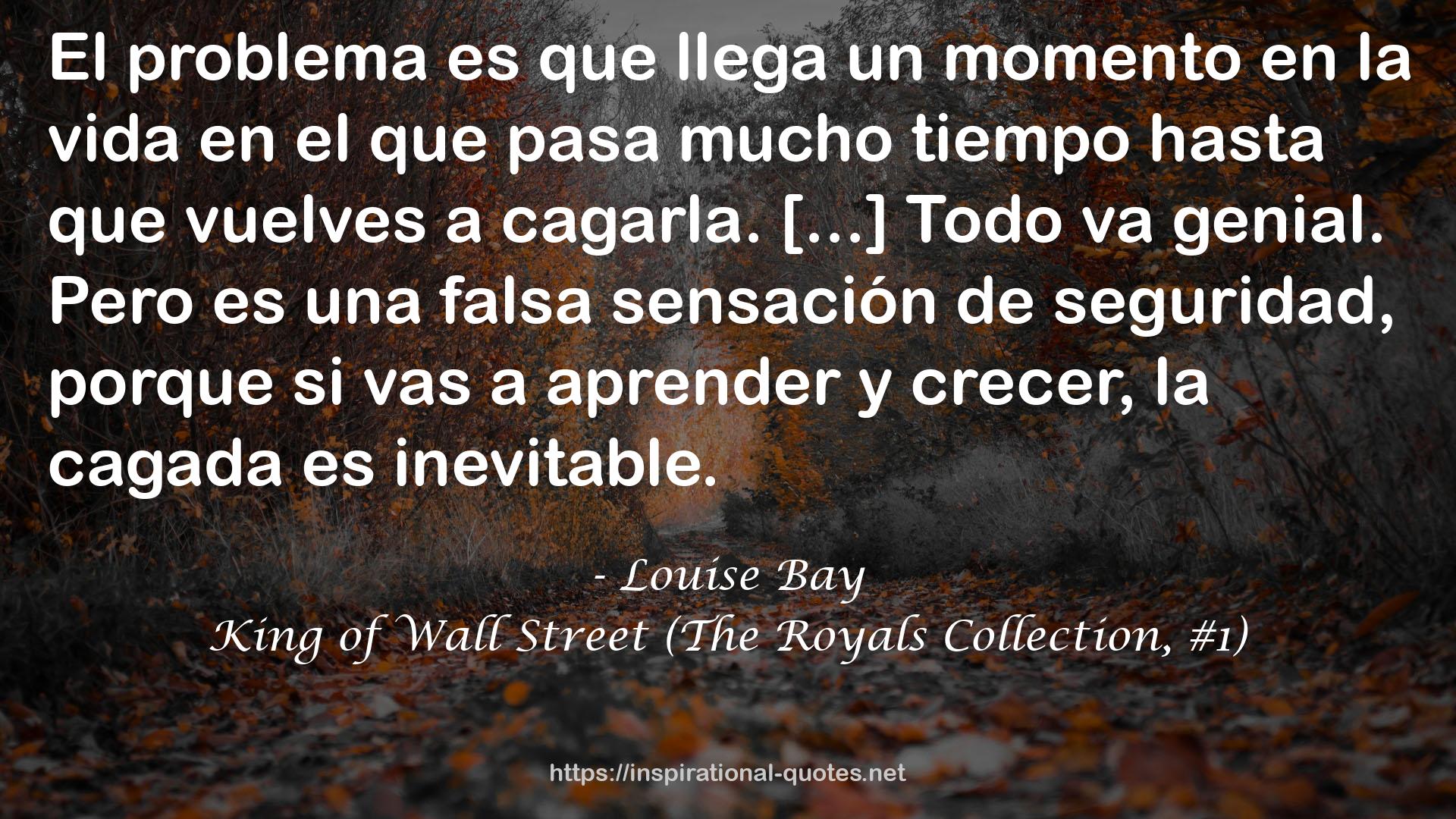 King of Wall Street (The Royals Collection, #1) QUOTES