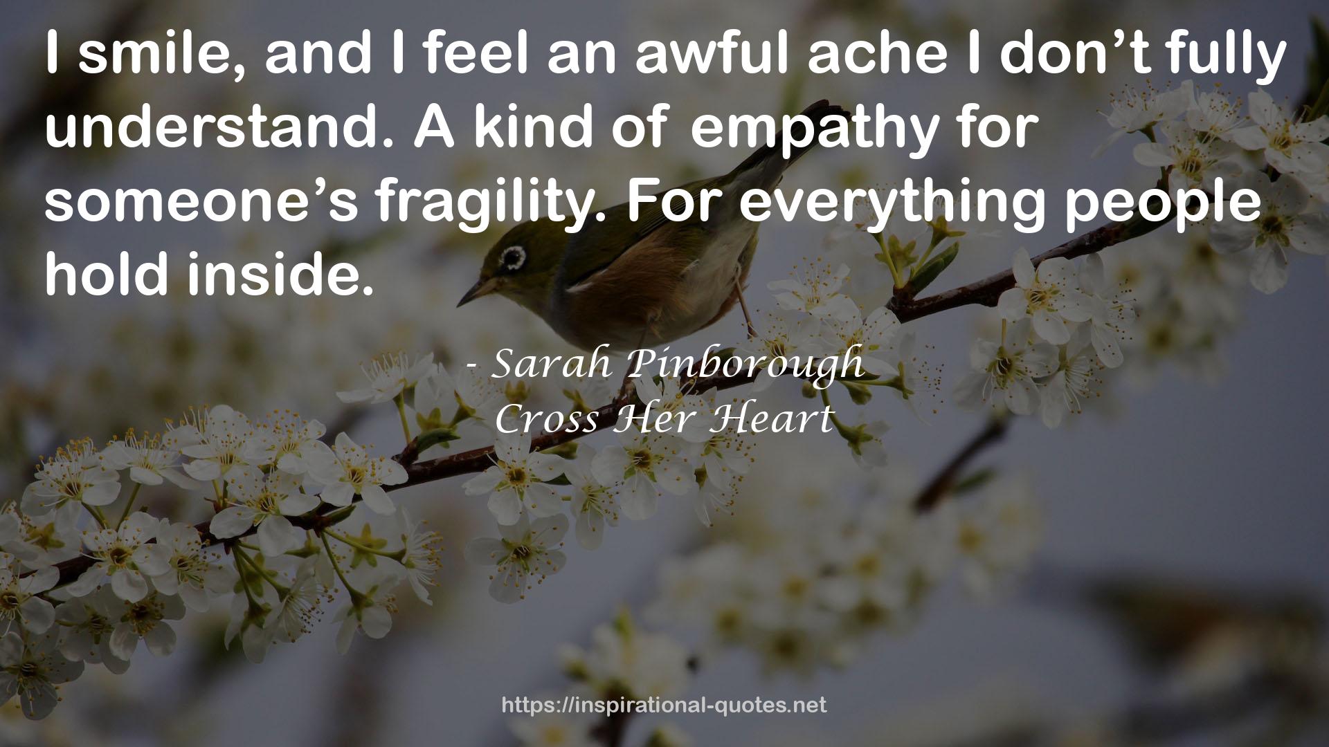 Sarah Pinborough QUOTES