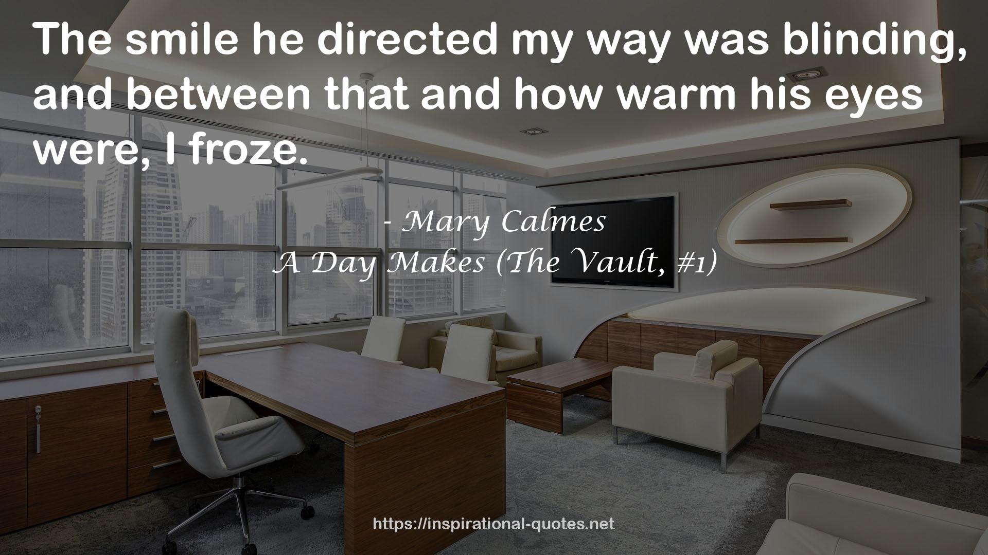 Mary Calmes QUOTES