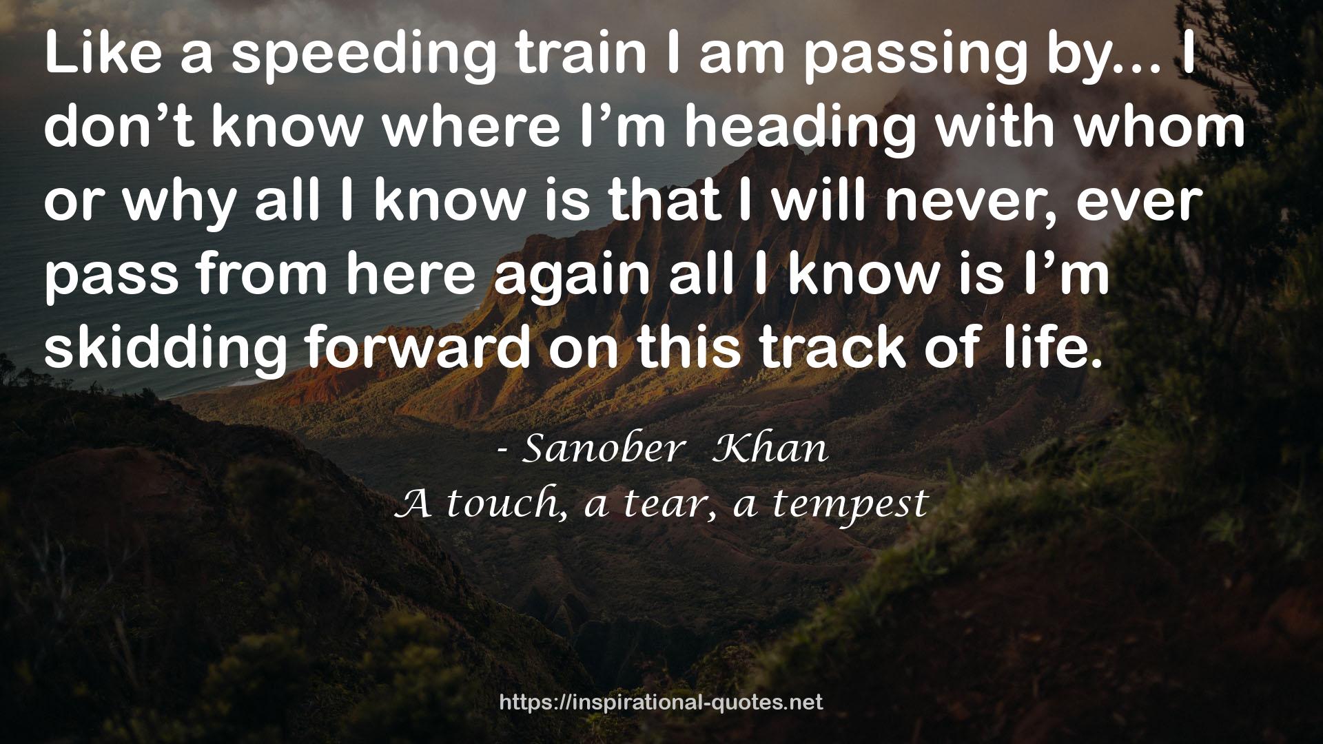 Sanober  Khan QUOTES