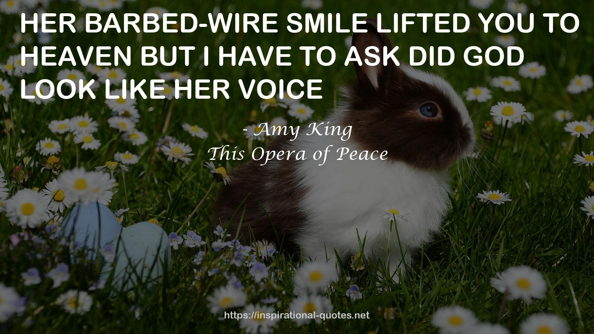 This Opera of Peace QUOTES