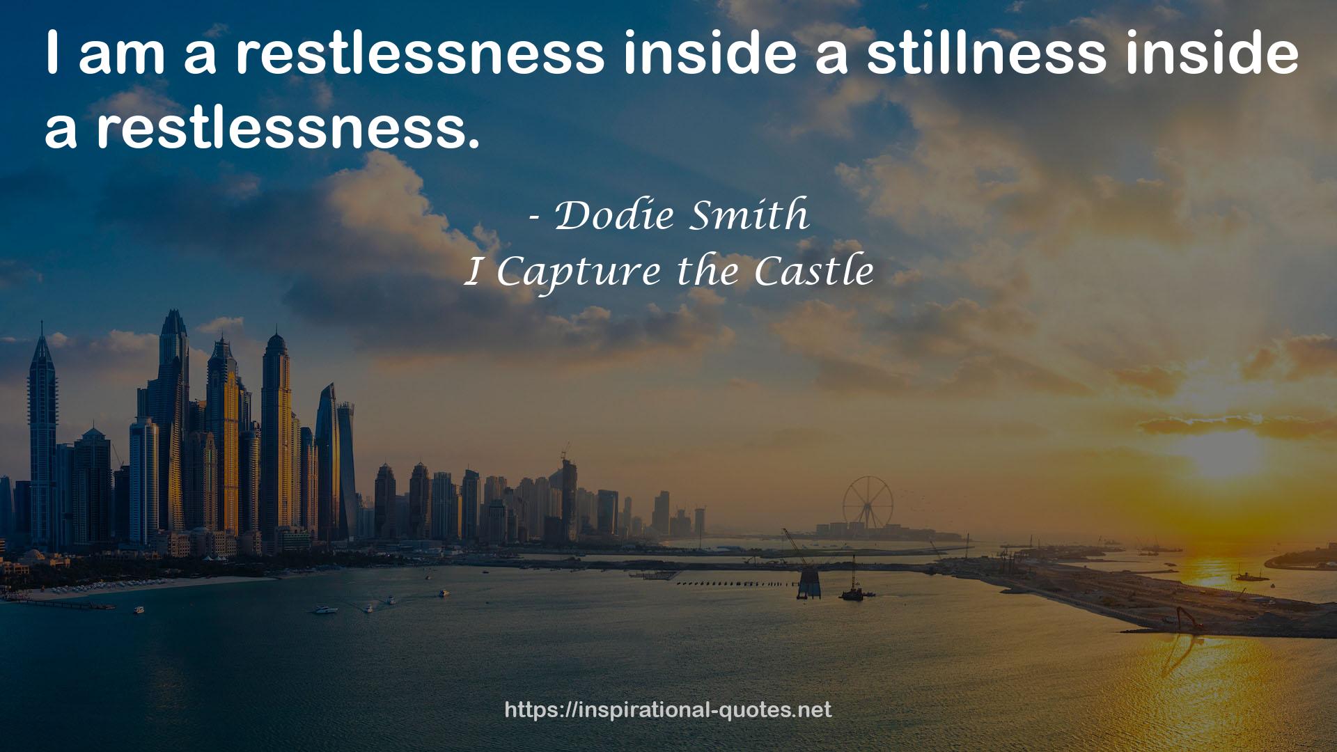 a restlessness  QUOTES