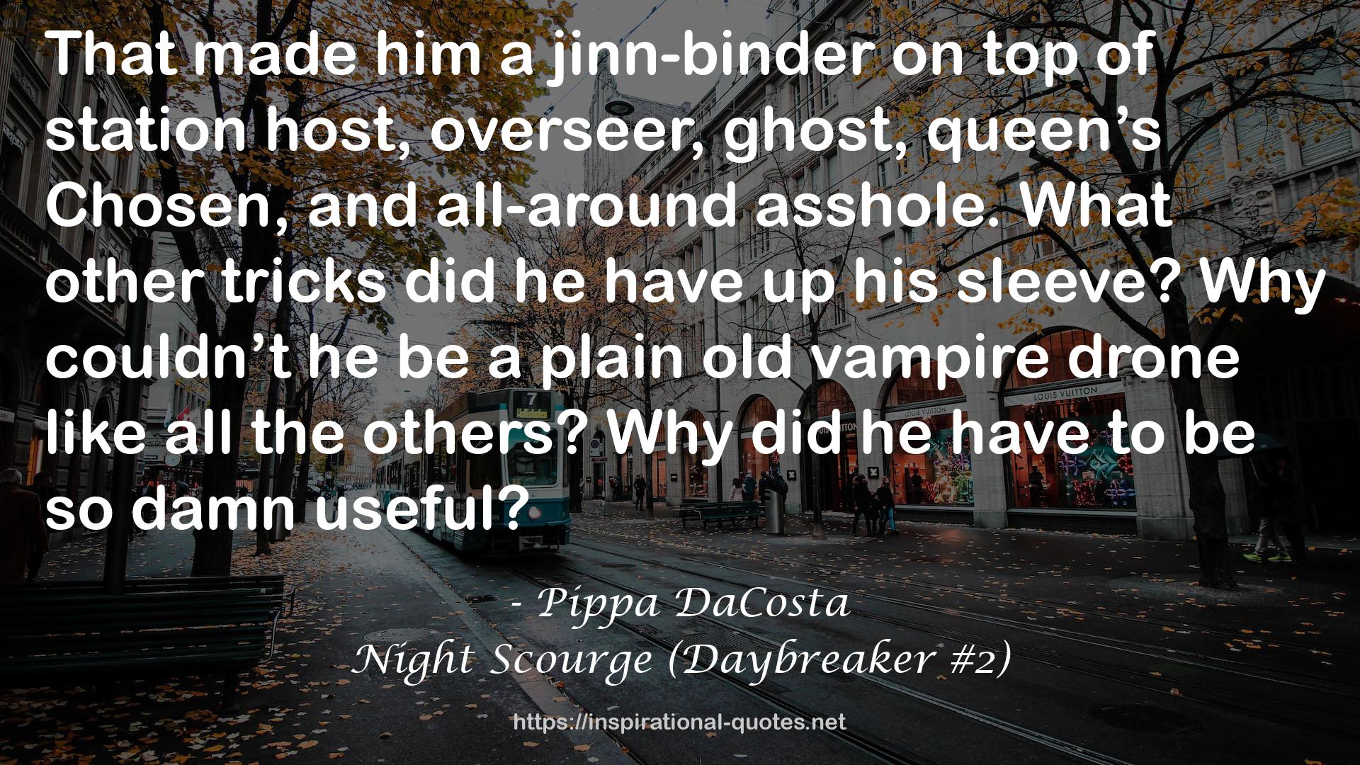 Night Scourge (Daybreaker #2) QUOTES