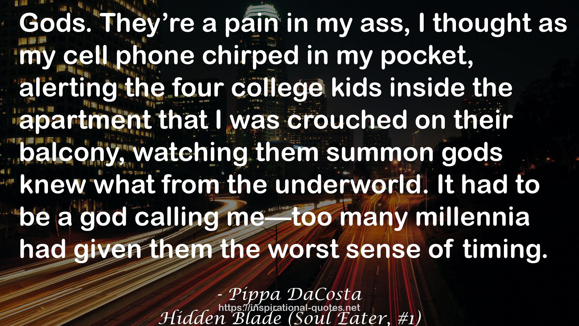 Pippa DaCosta QUOTES