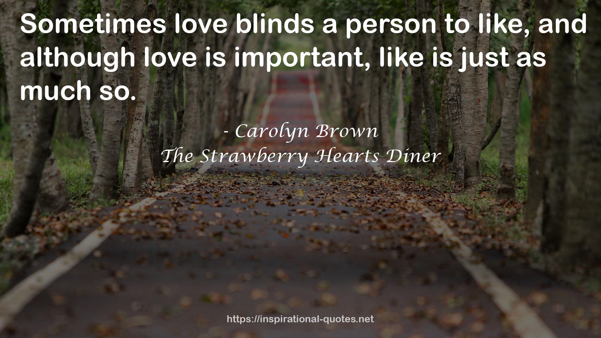 The Strawberry Hearts Diner QUOTES