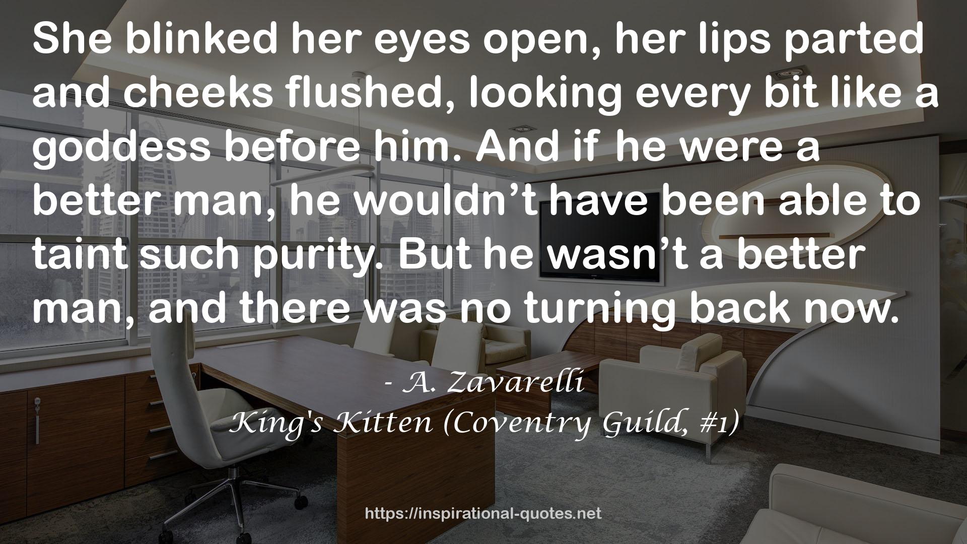 King's Kitten (Coventry Guild, #1) QUOTES