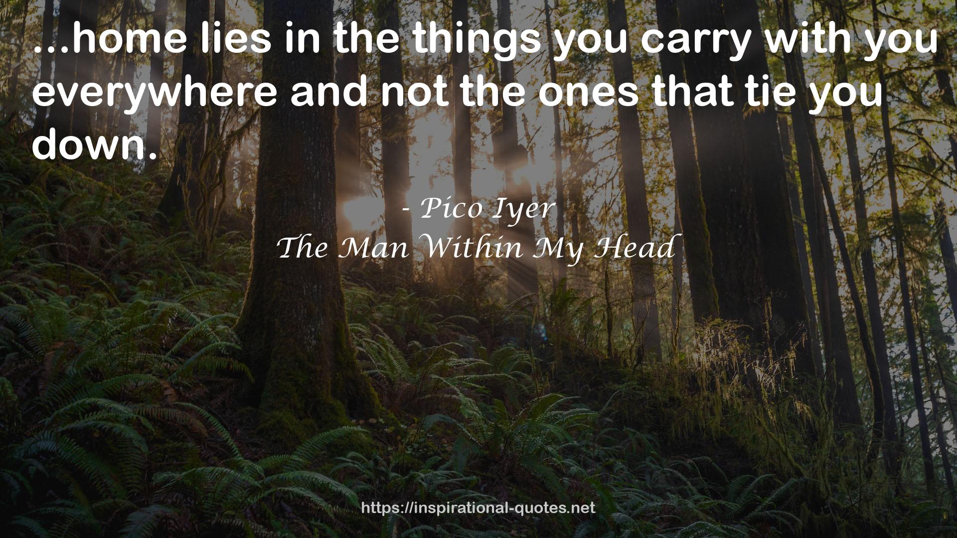 The Man Within My Head QUOTES