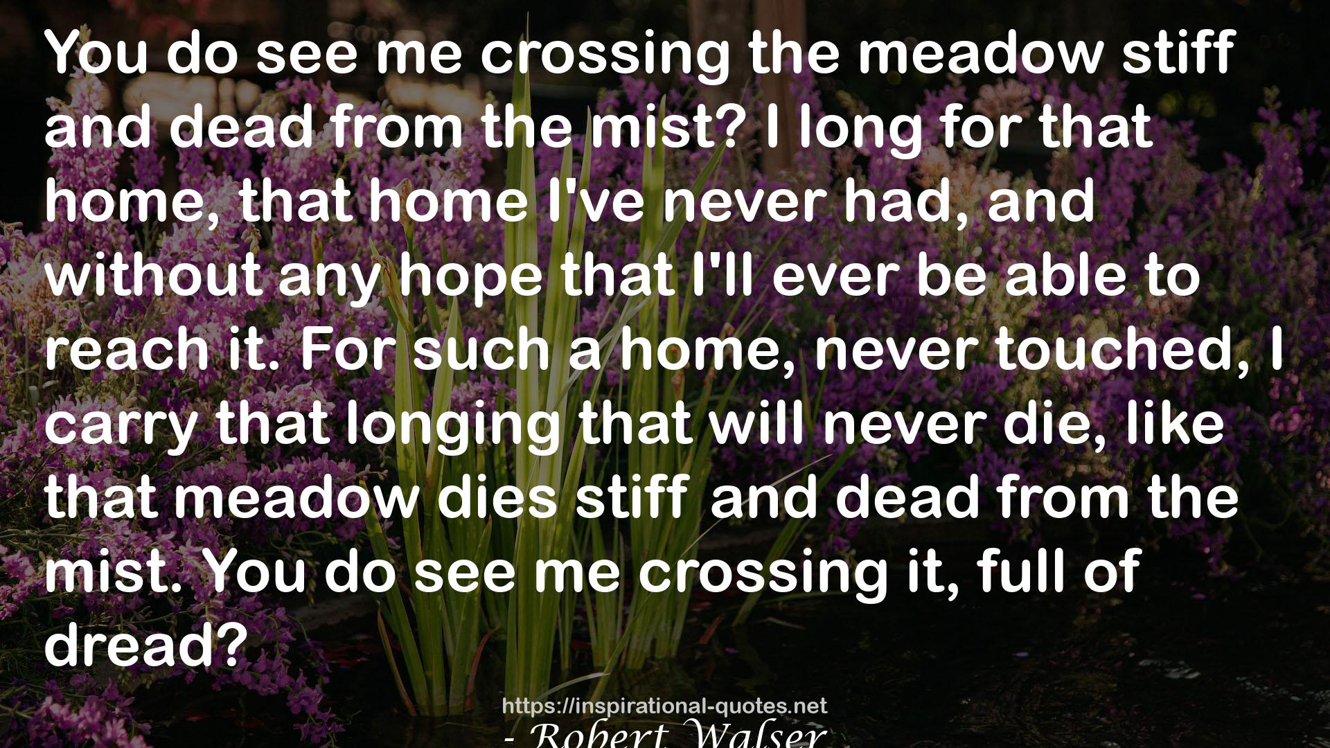 crossing  QUOTES