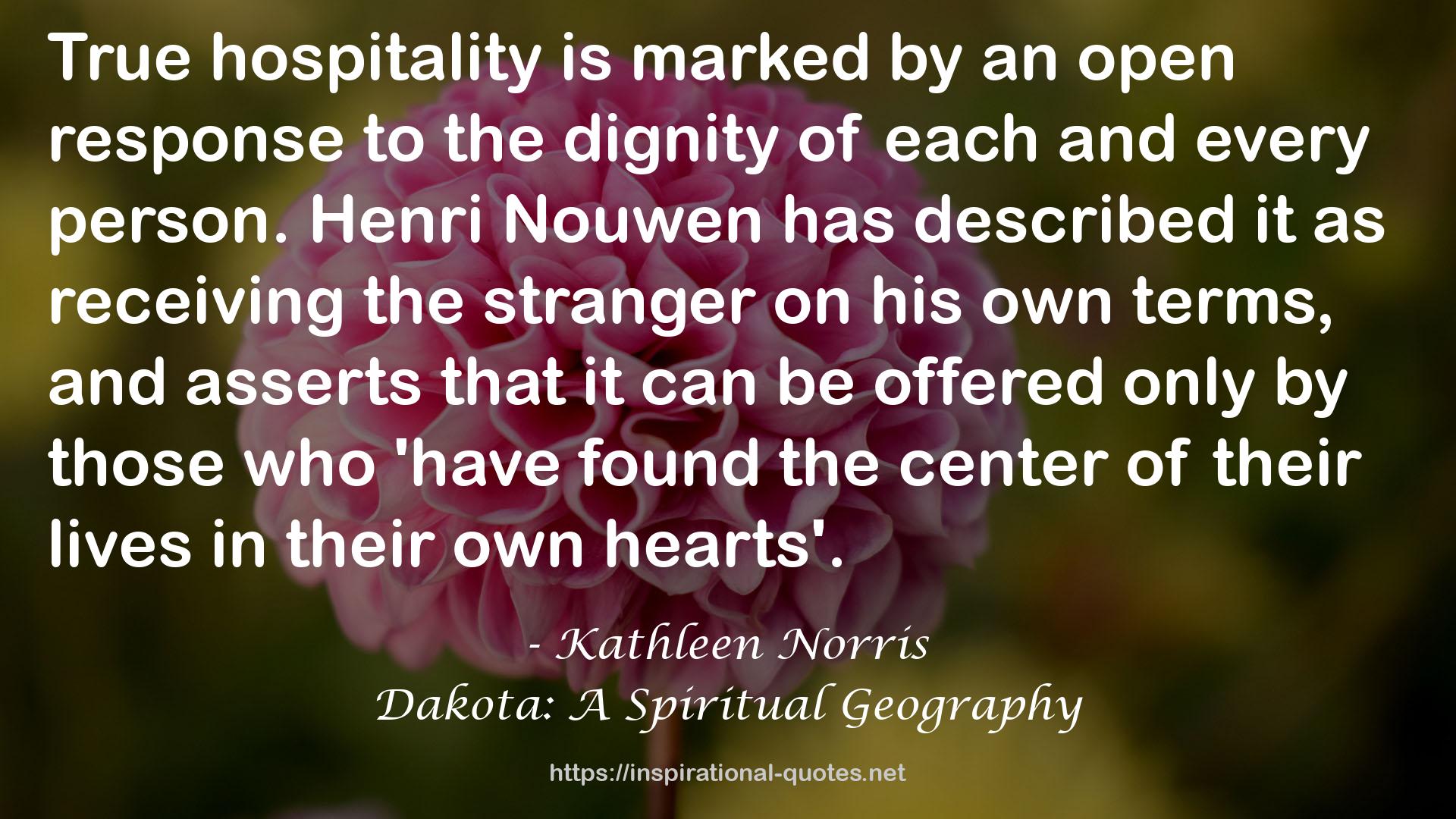 hospitality  QUOTES