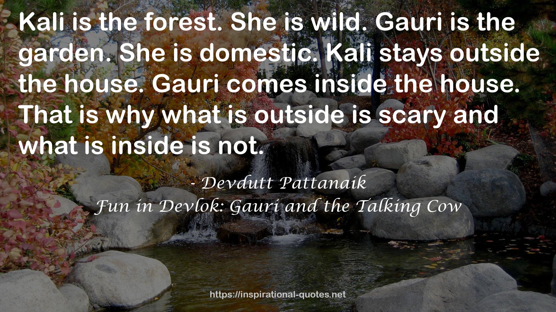 Fun in Devlok: Gauri and the Talking Cow QUOTES