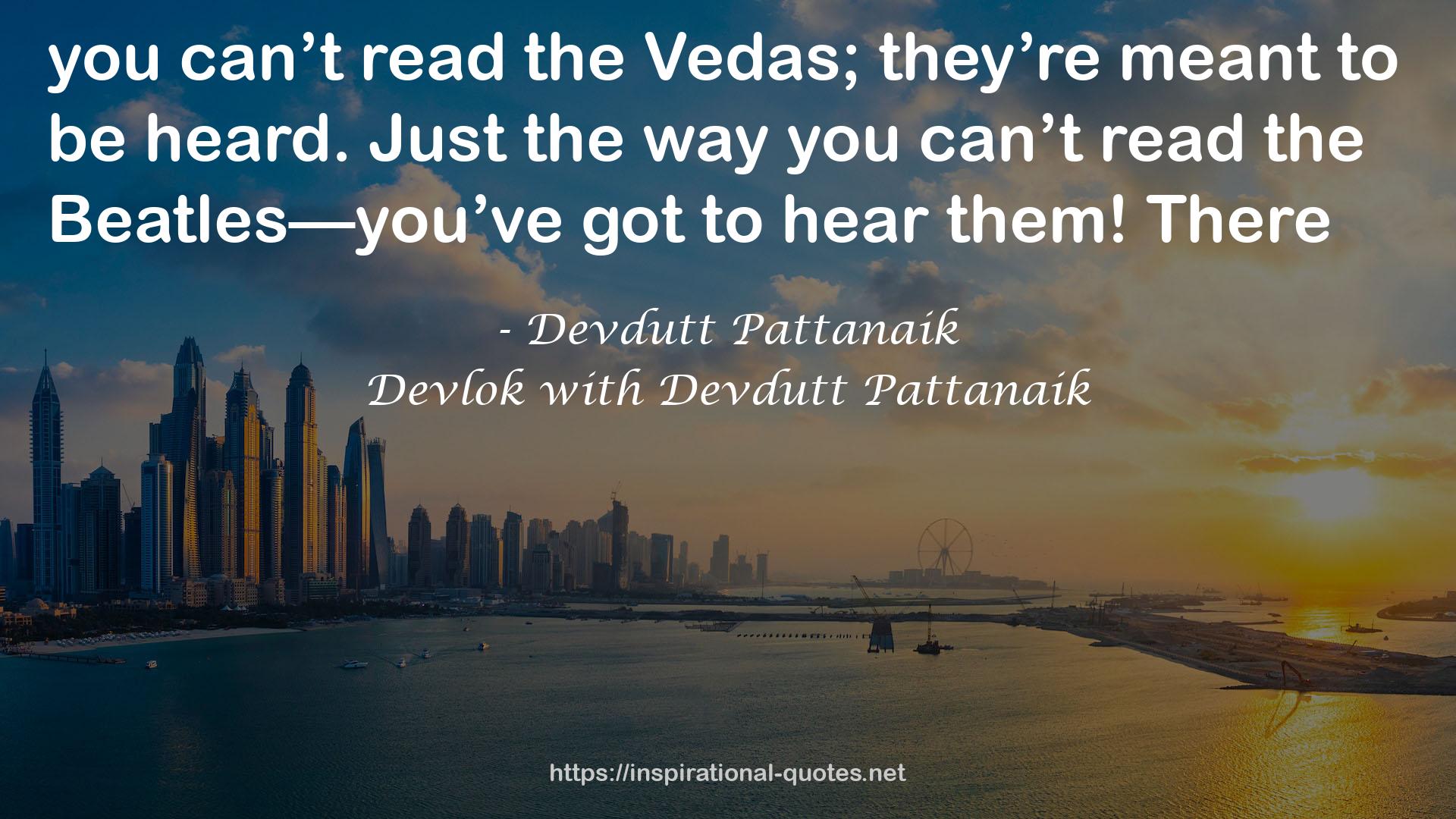 Devlok with Devdutt Pattanaik QUOTES