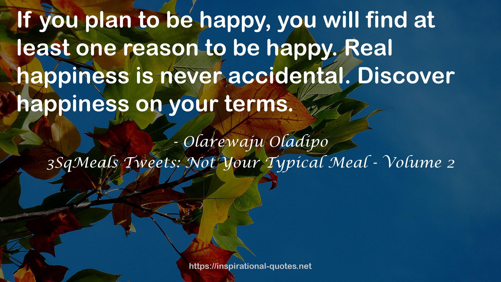 Olarewaju Oladipo QUOTES