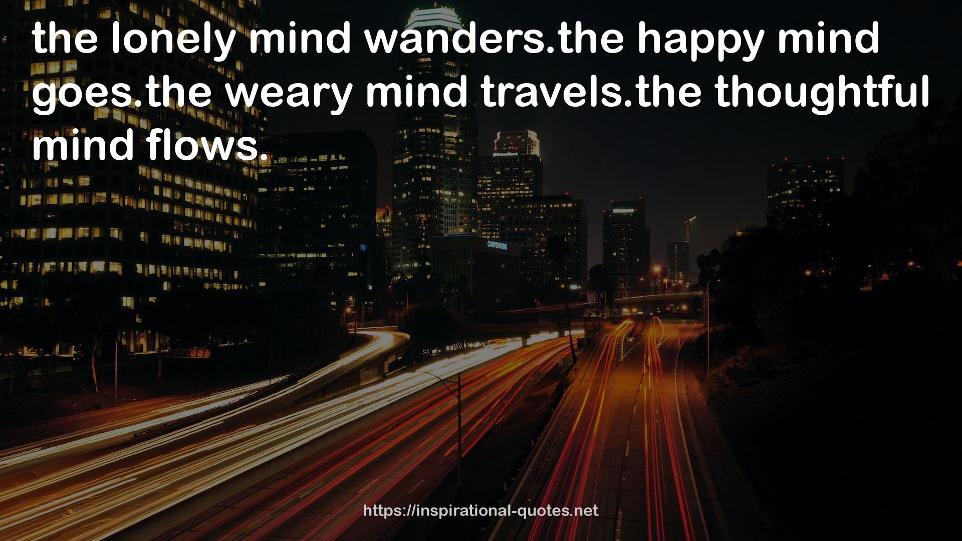 travels.the thoughtful mind  QUOTES