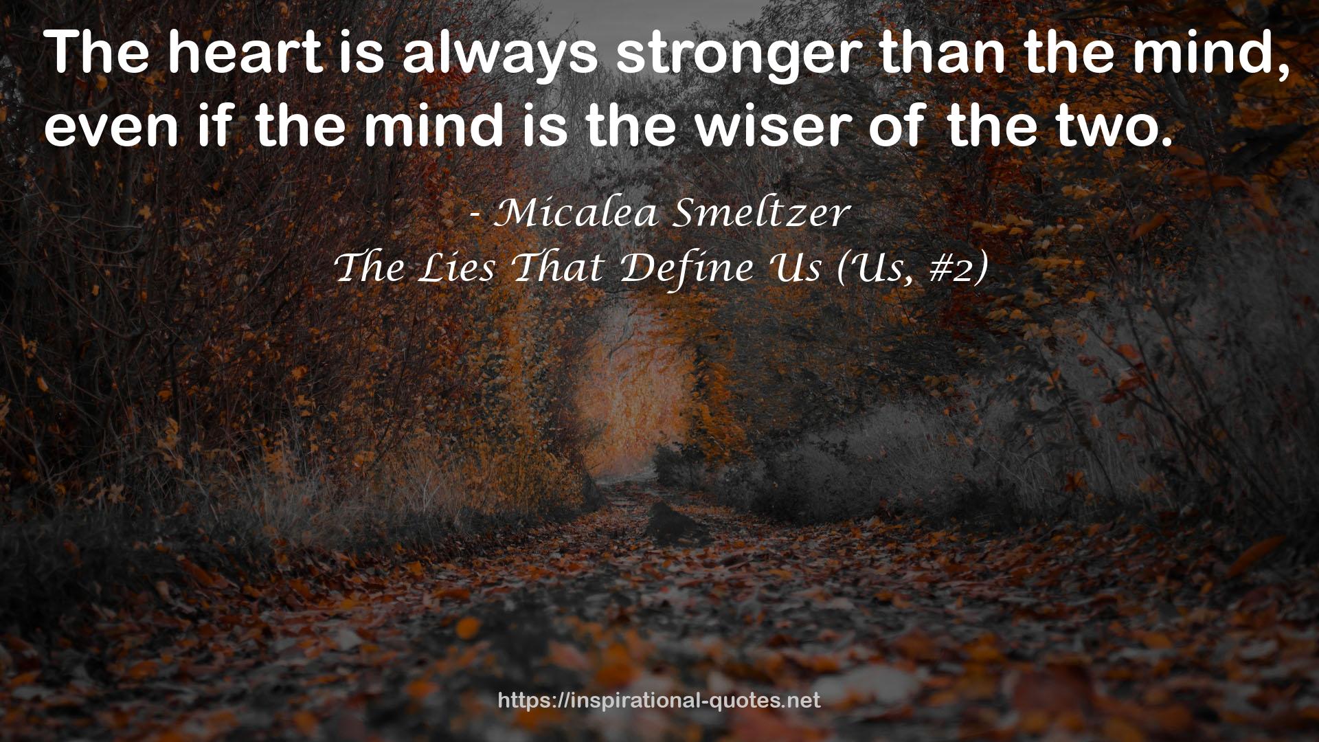 The Lies That Define Us (Us, #2) QUOTES