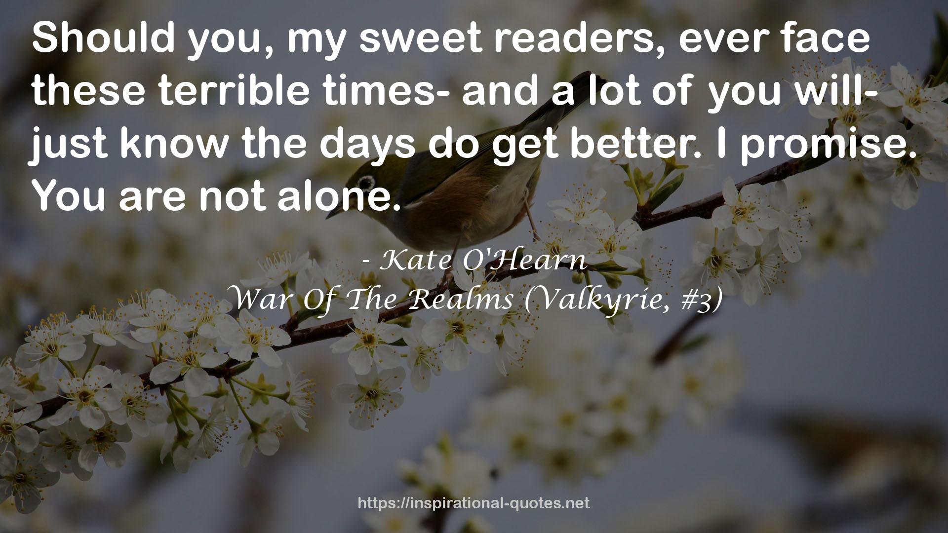 Kate O'Hearn QUOTES