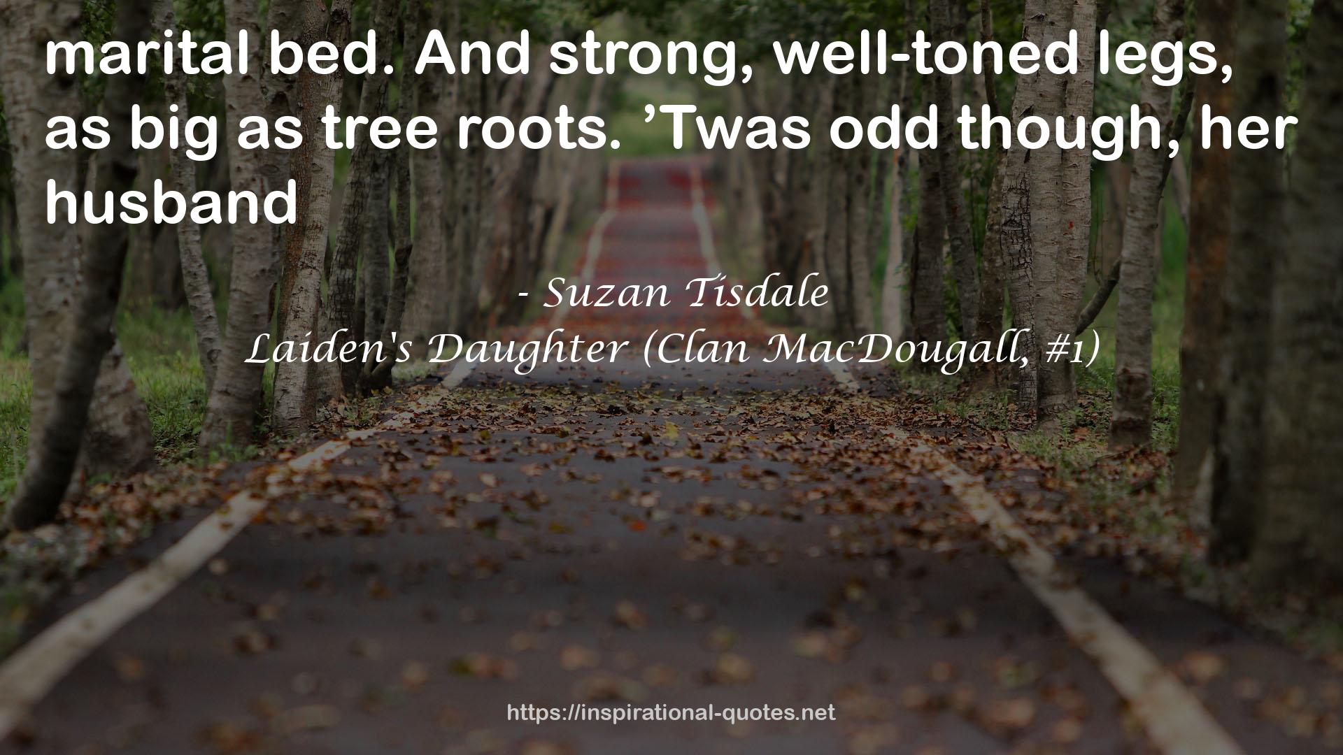 Suzan Tisdale QUOTES