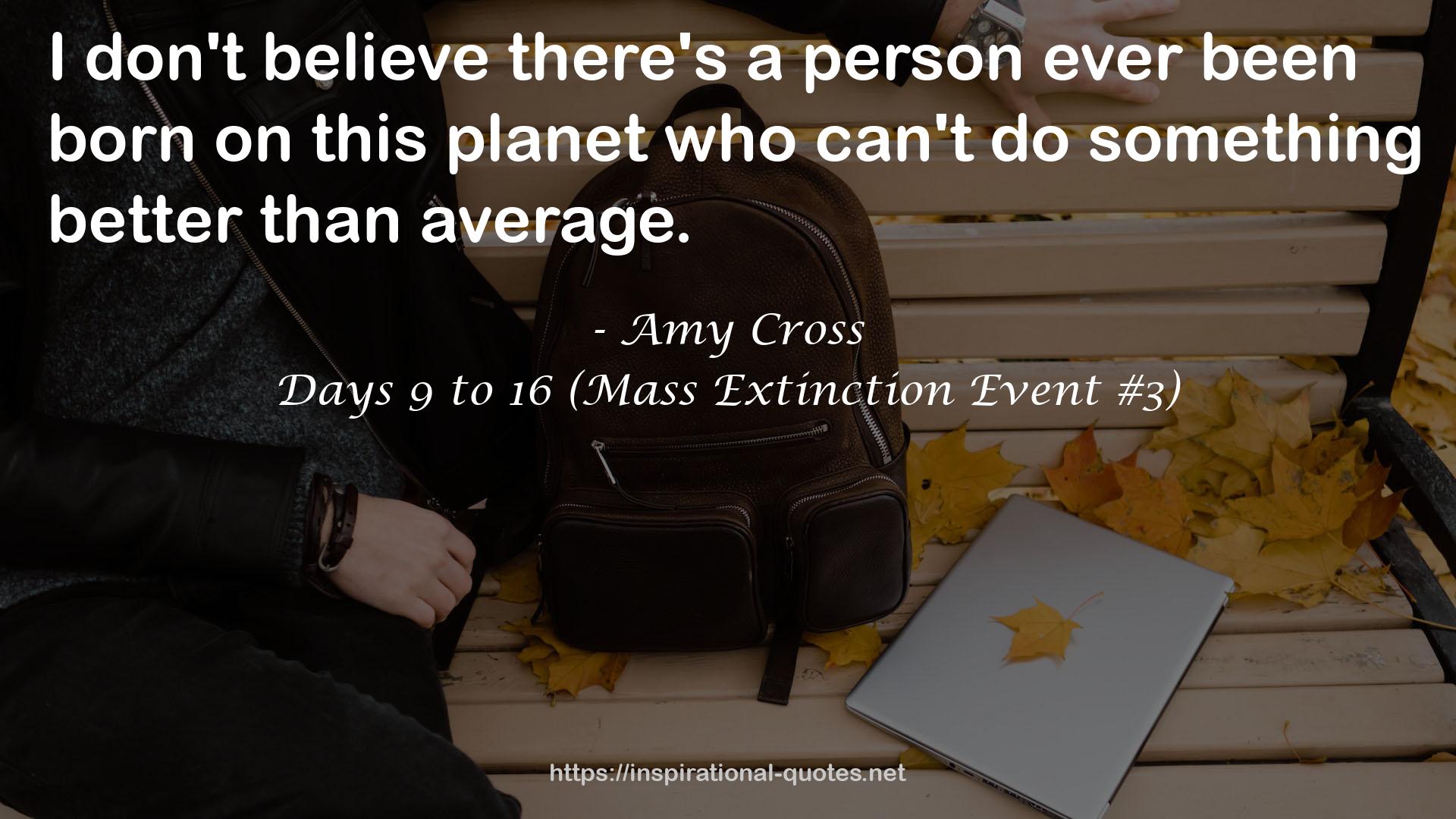Amy Cross QUOTES