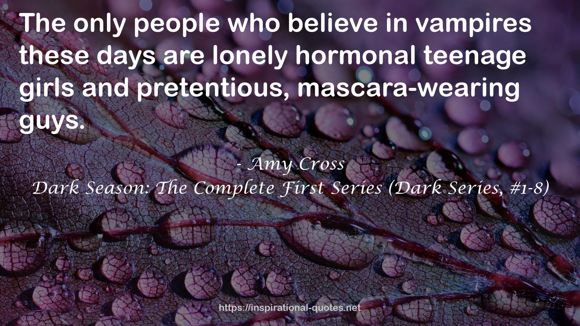 Amy Cross QUOTES